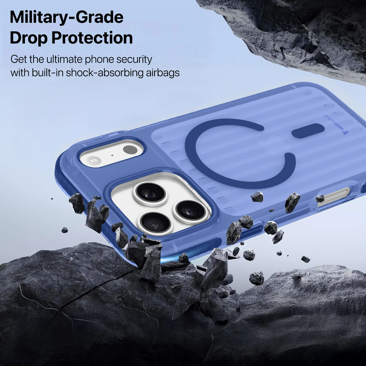 Vaku Luxos ® Apple iPhone 17 Pro Zyden Magpro Military-Grade Protection Back Cover - Image 3