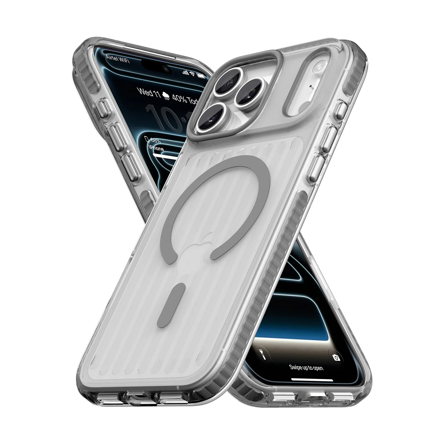 Vaku Luxos ® Apple iPhone 17 Pro Zyden Magpro Military-Grade Protection Back Cover - Image 7
