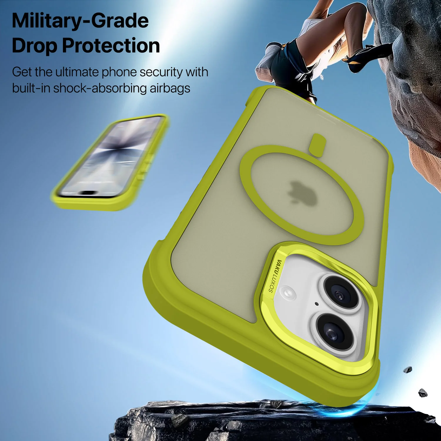Vaku Luxos ® Apple iPhone 17 Thunder Magpro Translucent Back Cover - Image 4