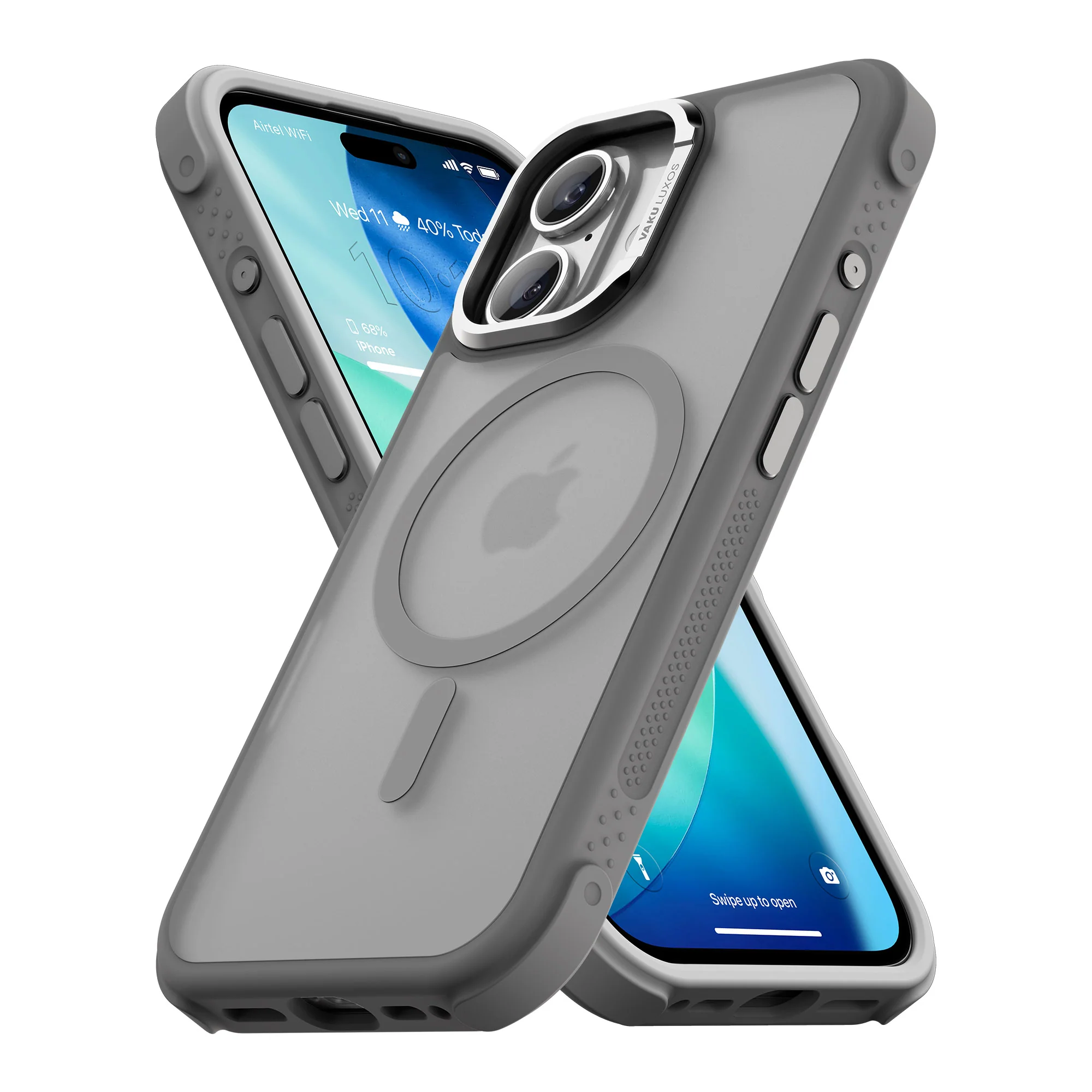 Vaku Luxos ® Apple iPhone 17 Thunder Magpro Translucent Back Cover - Image 7