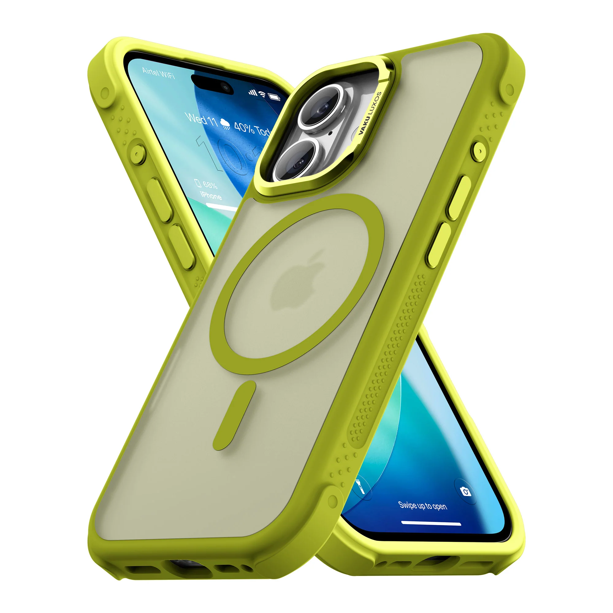 Vaku Luxos ® Apple iPhone 17 Thunder Magpro Translucent Back Cover - Image 9