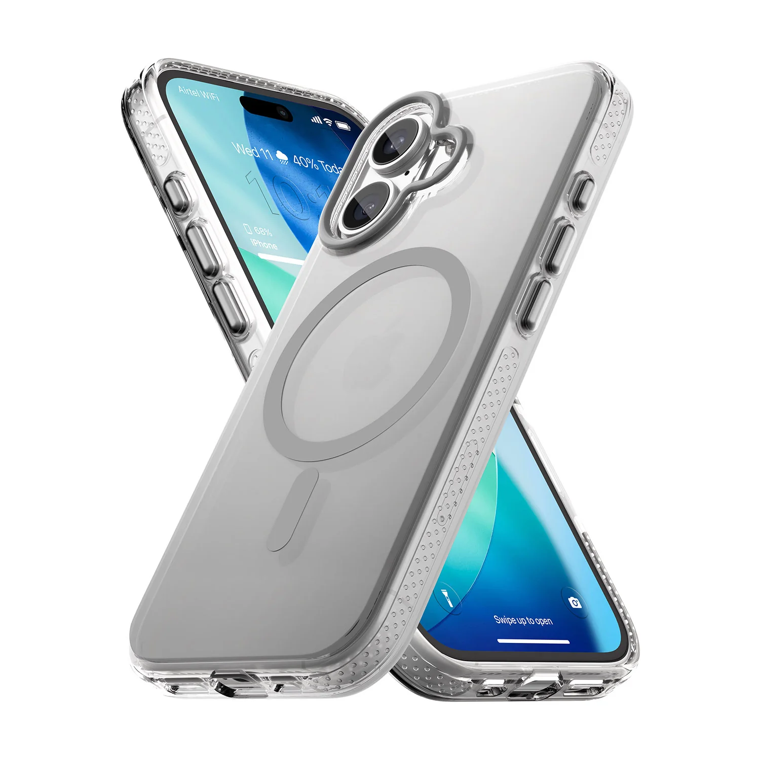 Vaku Luxos ® Apple iPhone 17 Triton Magpro Dual Matte Tone Back Cover - Image 5