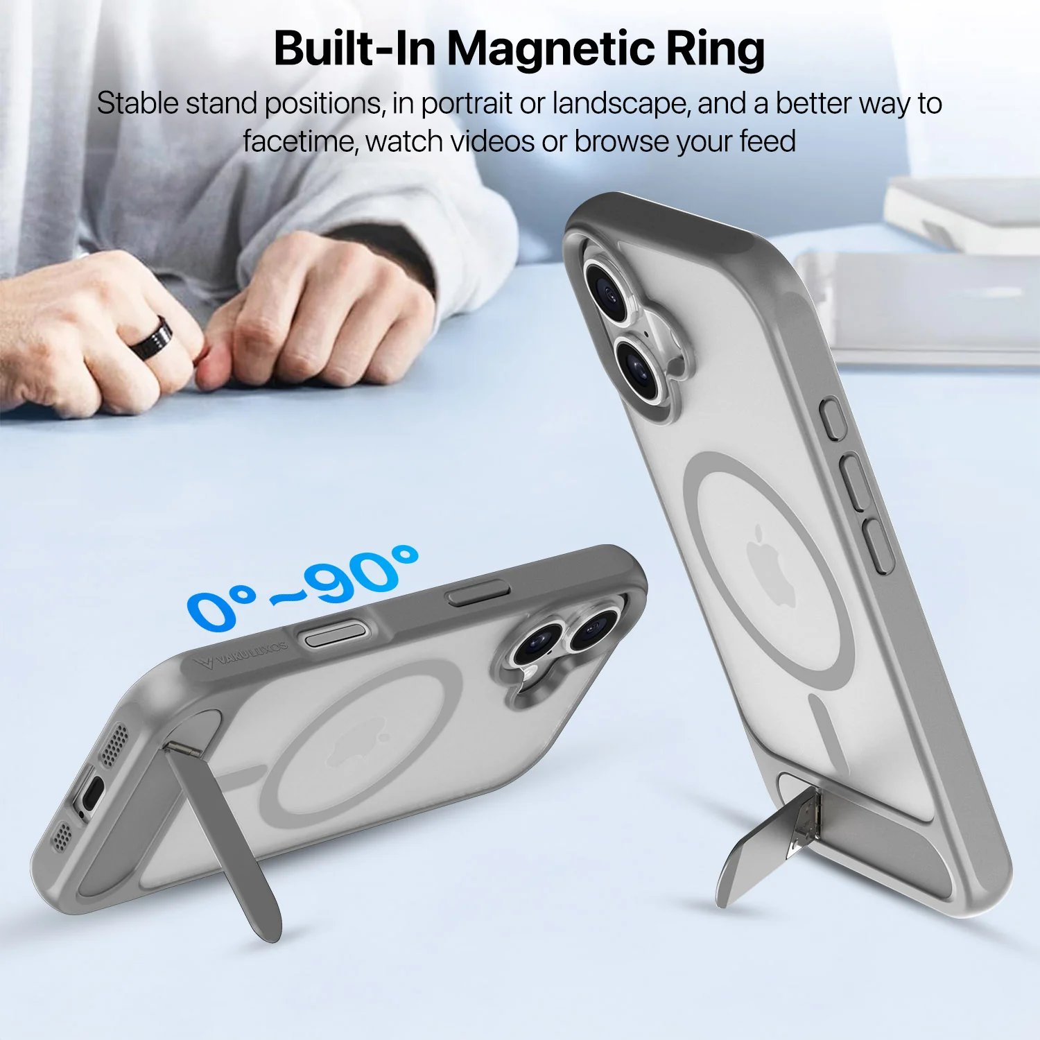 Vaku Luxos ® Apple iPhone 17 Zennix Magpro Camera Screen Protector Back cover - Image 6