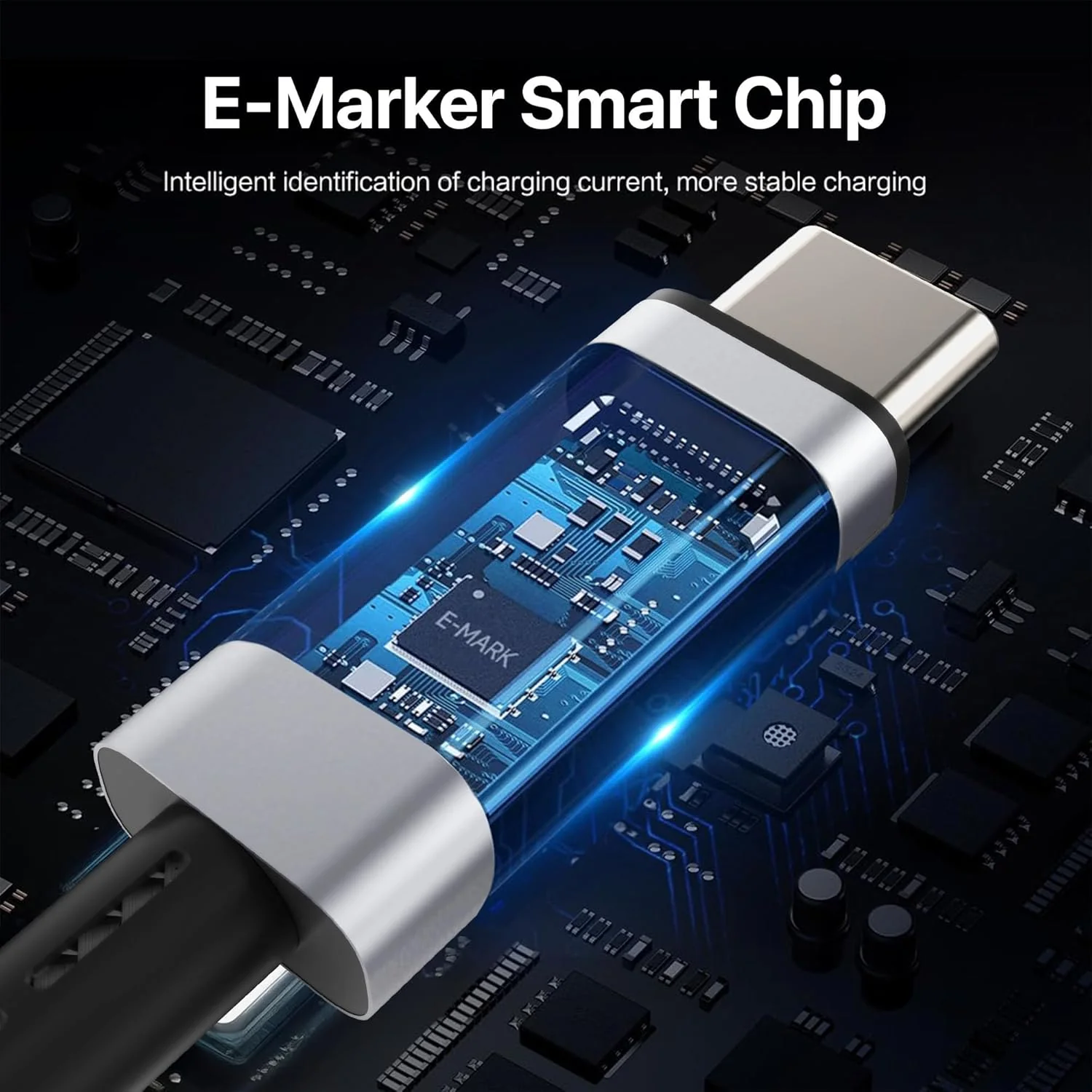 Vaku Luxos ® BLAZE 240W USB4 1.5M Type-C to Type-C Data Cable, Upto 8K@60Hz Type C Display - Image 5