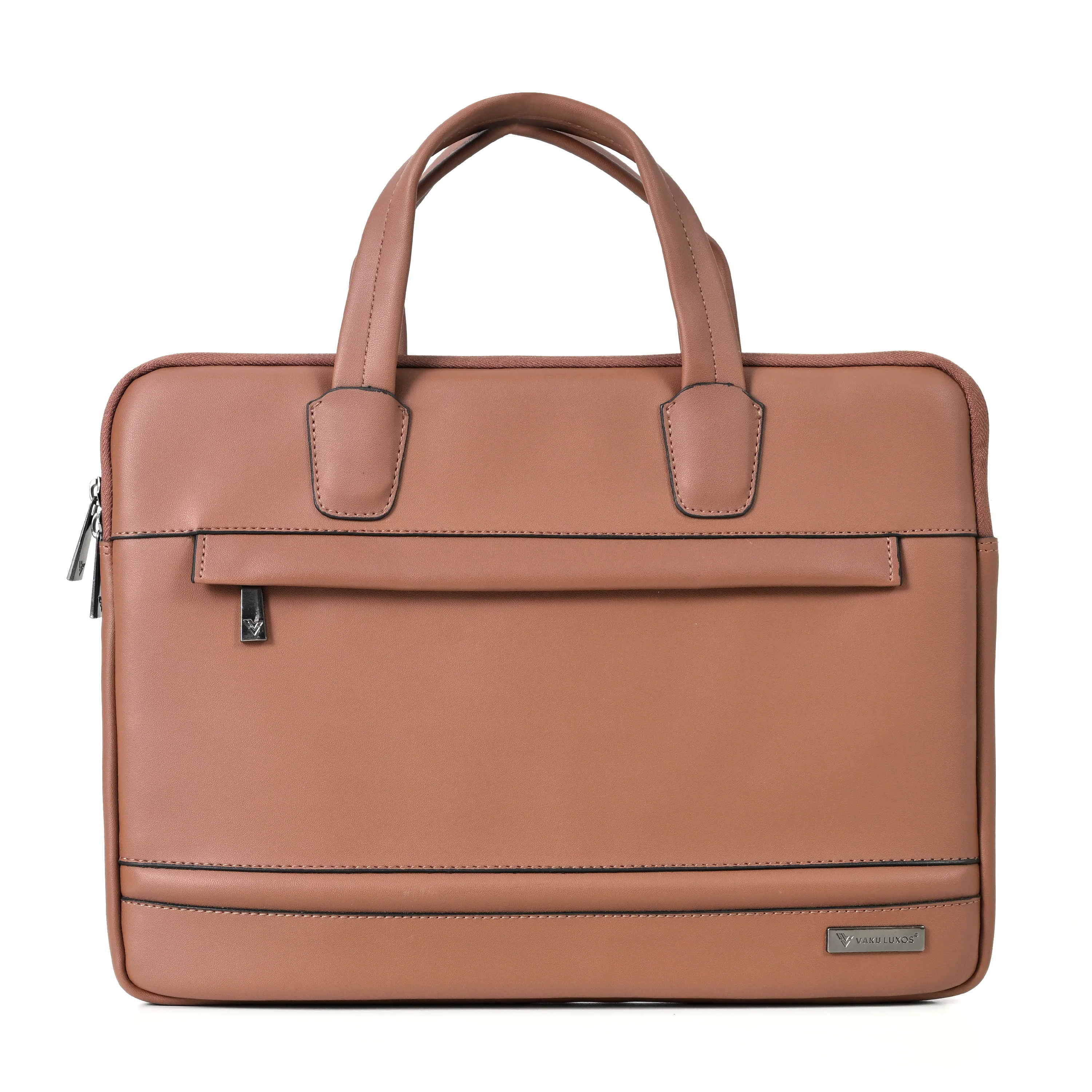 Vaku Luxos ® CASTINO 14 inch Laptop Bag Premium PU Leather Laptop Sleeve Messenger - Image 24