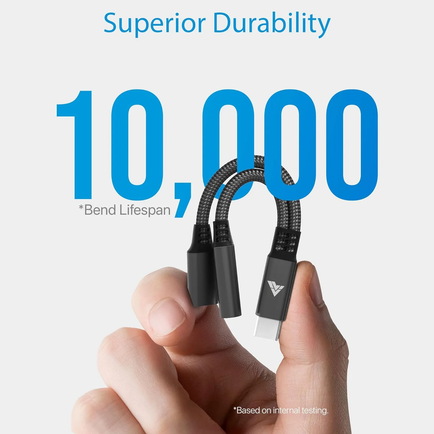 Vaku Luxos ® DigiCoder 2-in-1 Type-C to 3.5mm + Type-C Audio & Charging Adapter - Image 6