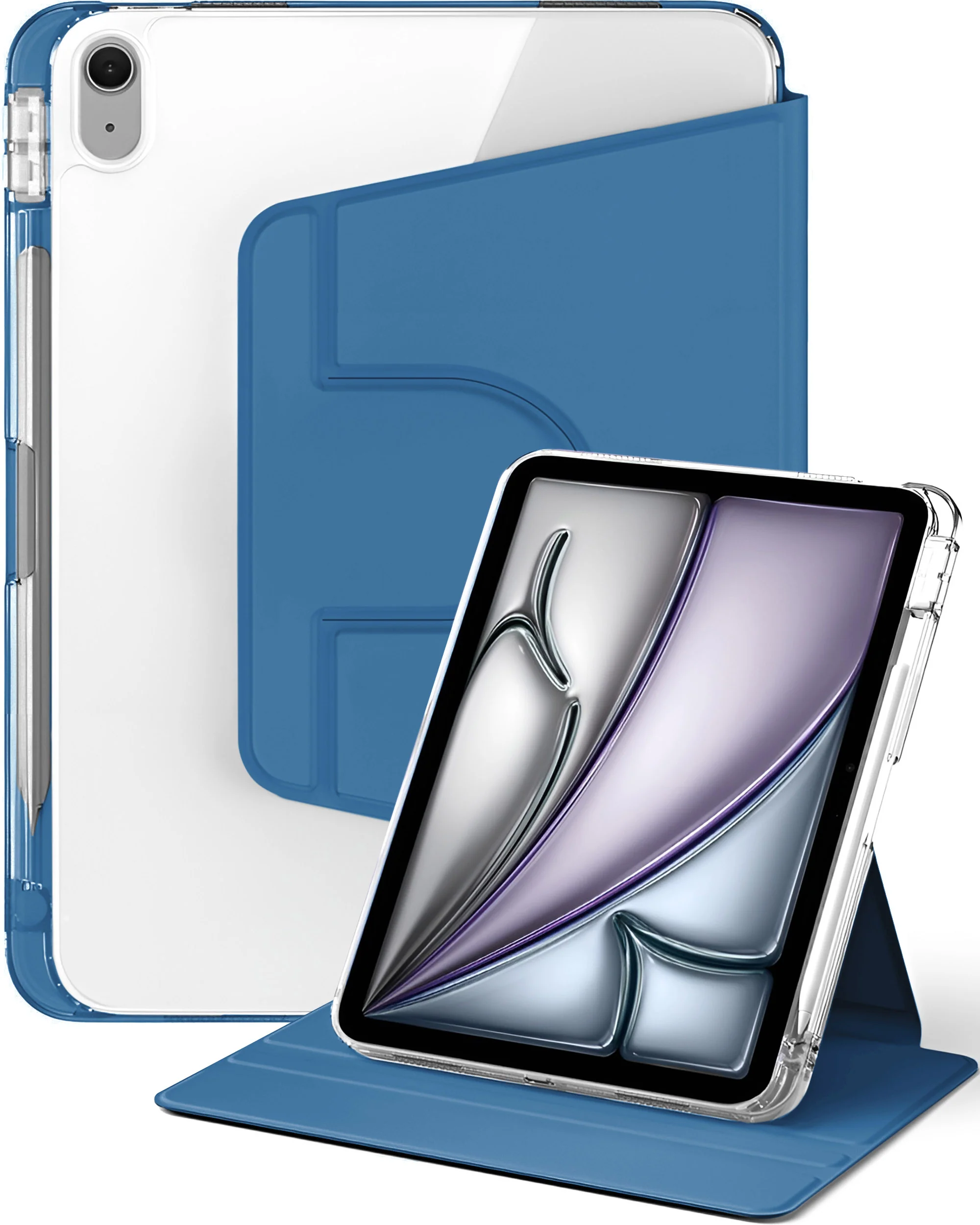 Vaku Luxos ® FLEXIVO iPad (A16) 11th/10th Gen (2025/2022) 11/10.9-inch Smart Transparent Back Cover Case - Image 2