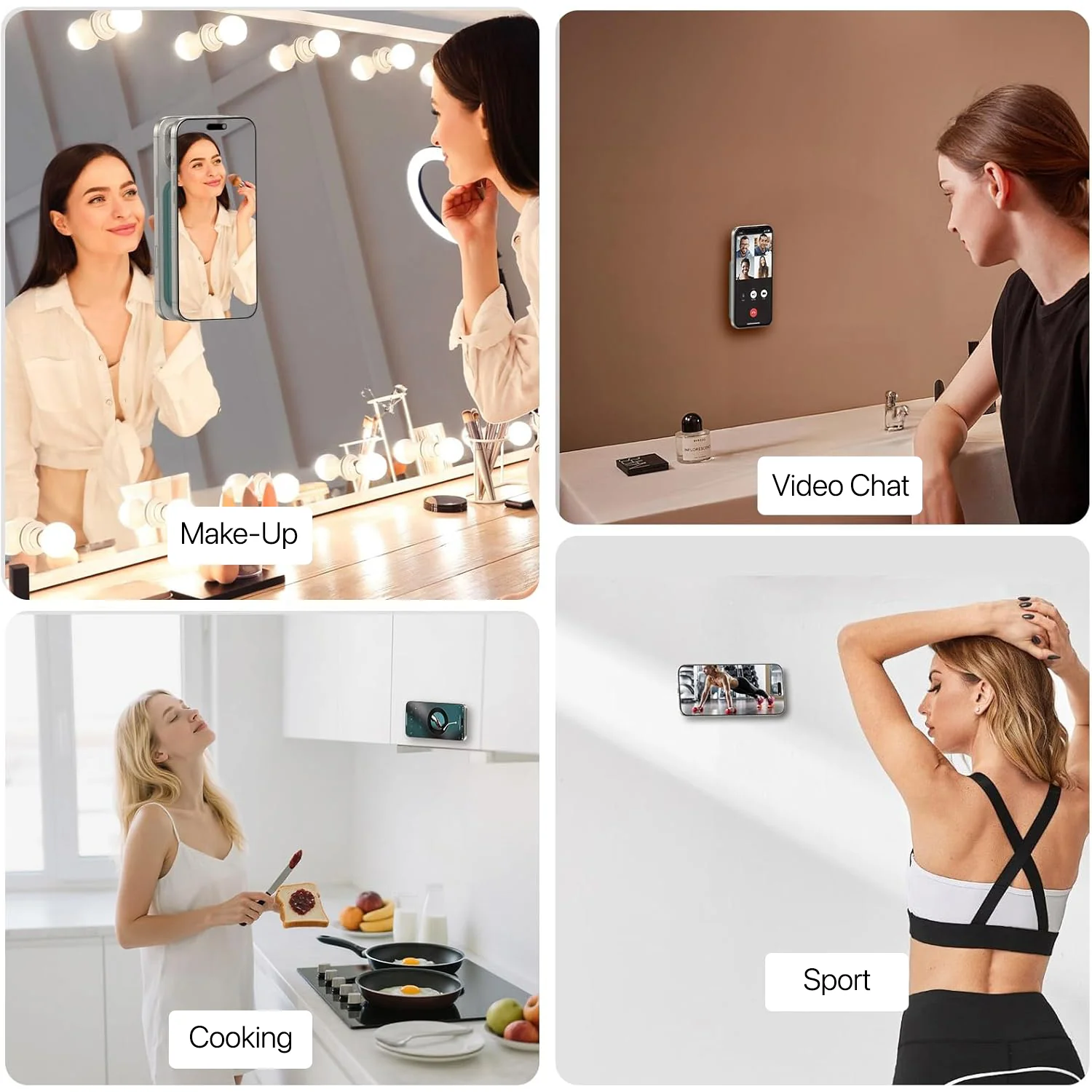 Vaku Luxos ® MAGMOUNT MagSafe Strong Magnetic Holder Phone Mount with Suction Cup - Image 6