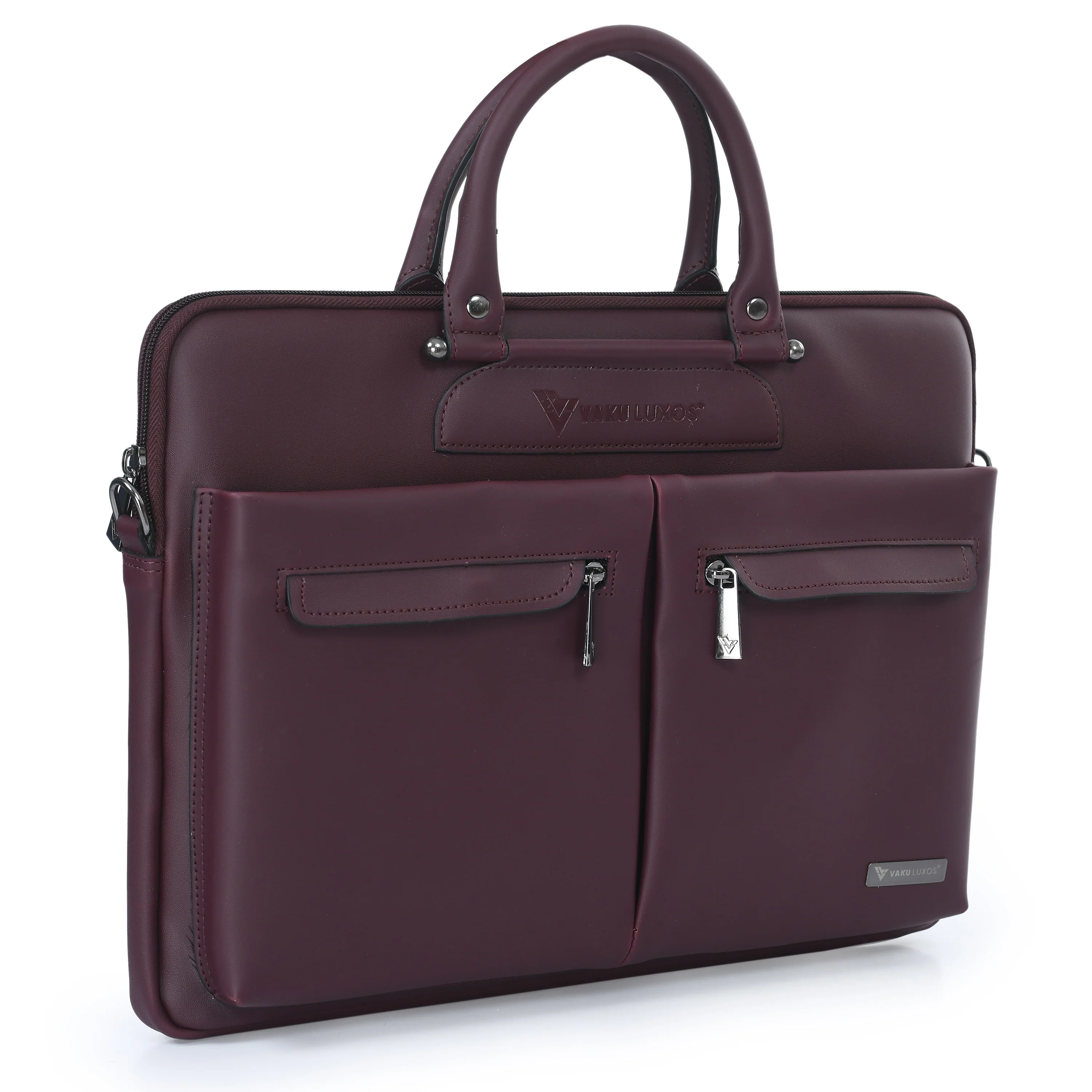 Vaku Luxos® Marcella 14 inch Laptop Bag Premium Laptop Messenger Bag For Men and Women - Image 10