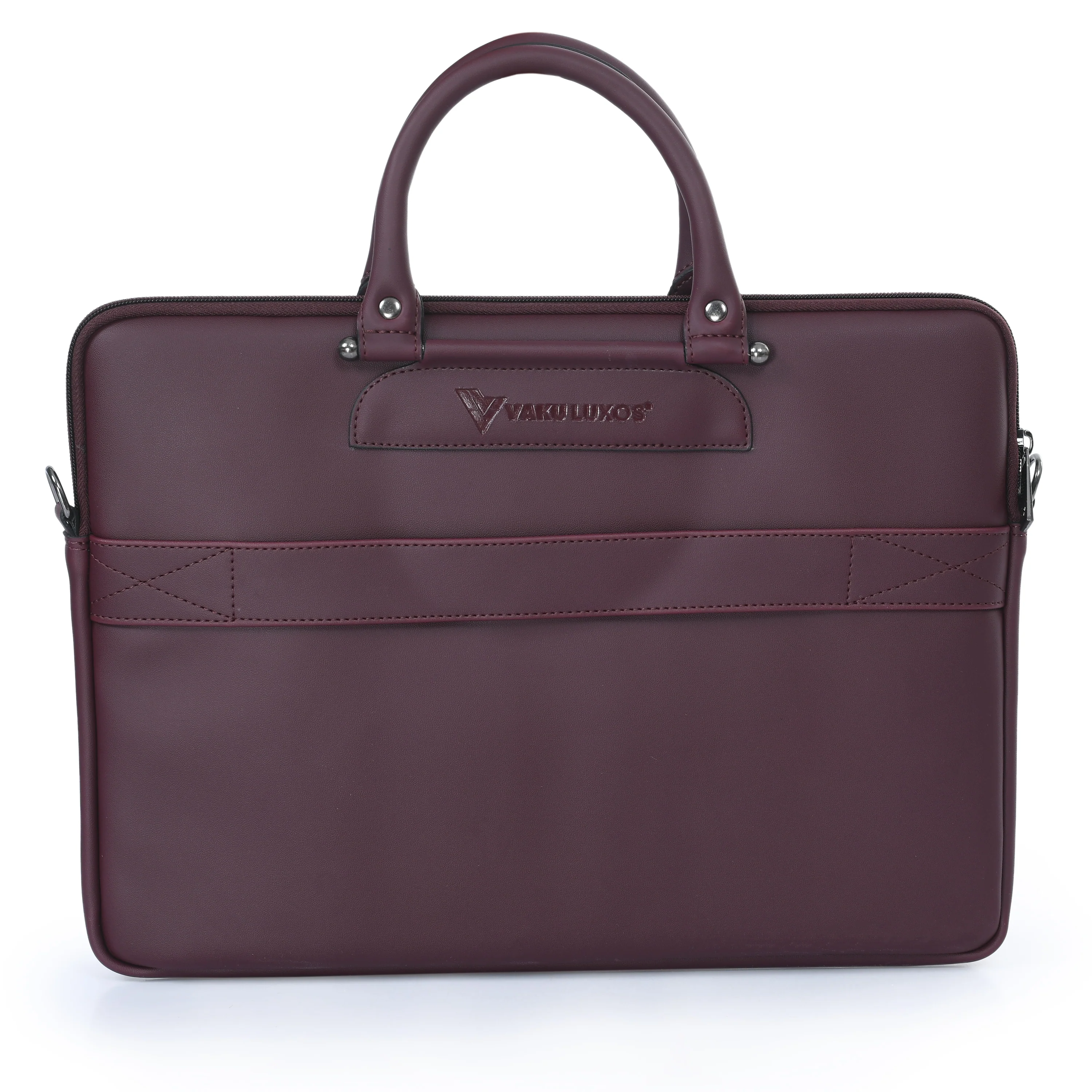 Vaku Luxos® Marcella 14 inch Laptop Bag Premium Laptop Messenger Bag For Men and Women - Image 11