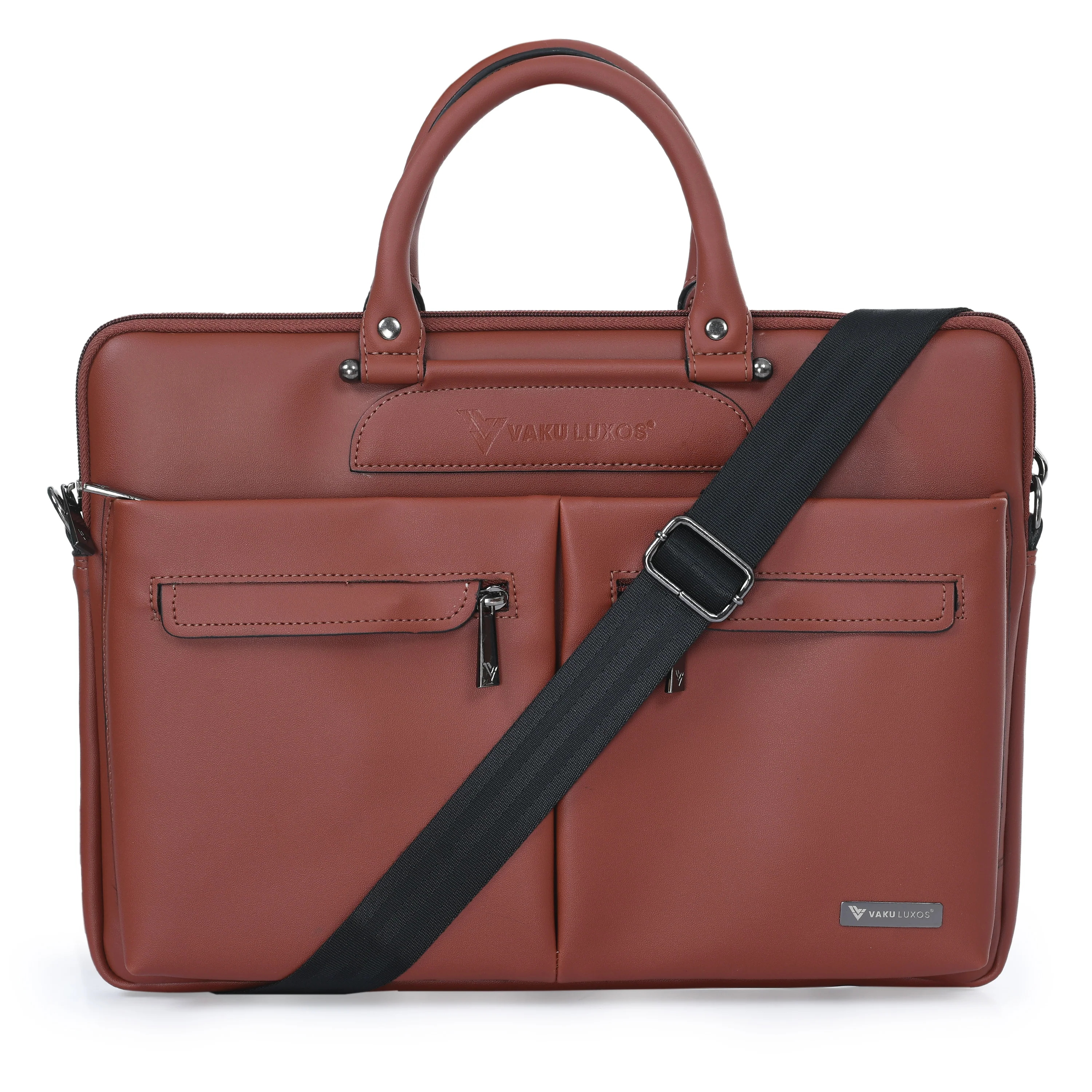 Vaku Luxos® Marcella 14 inch Laptop Bag Premium Laptop Messenger Bag For Men and Women - Image 12