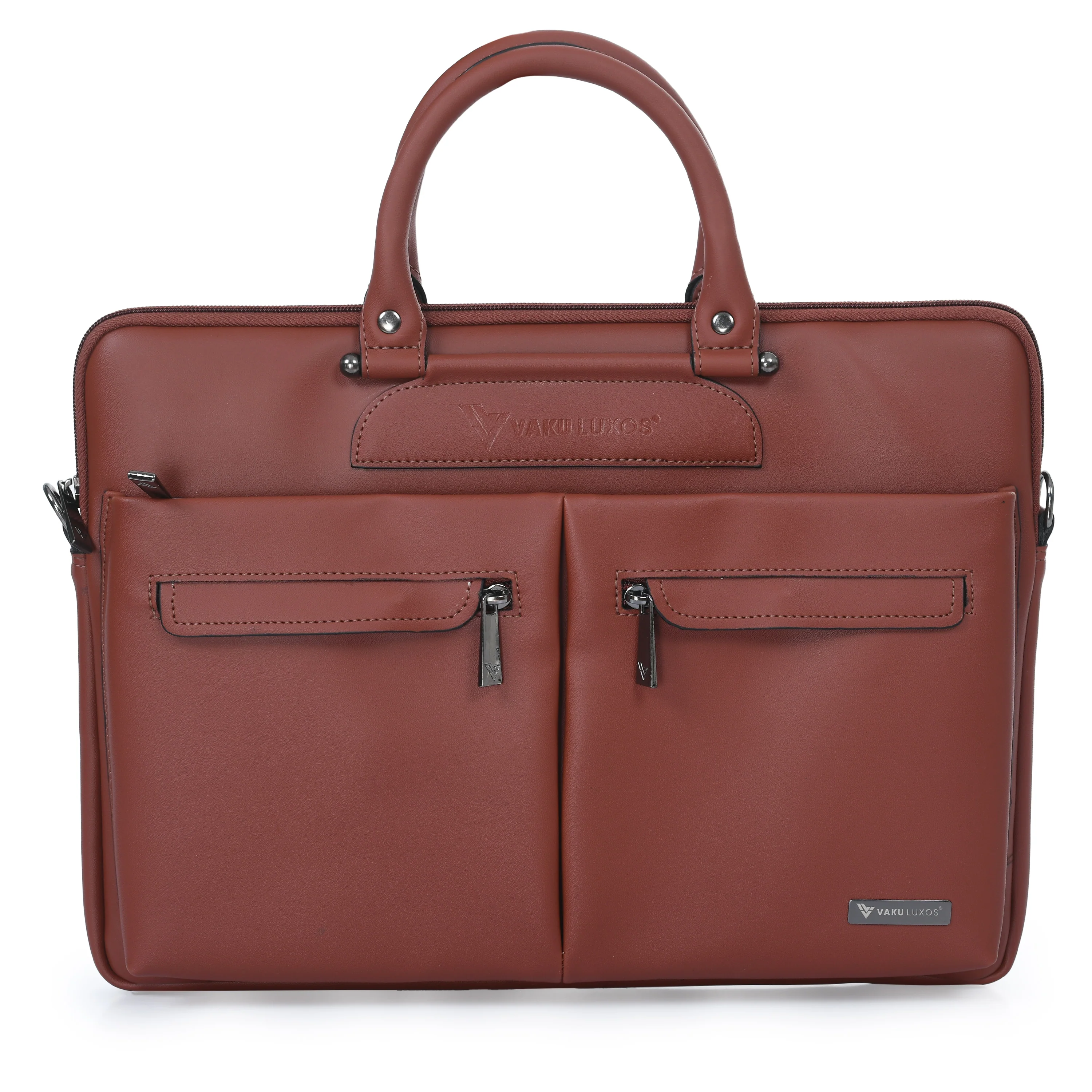 Vaku Luxos® Marcella 14 inch Laptop Bag Premium Laptop Messenger Bag For Men and Women - Image 16