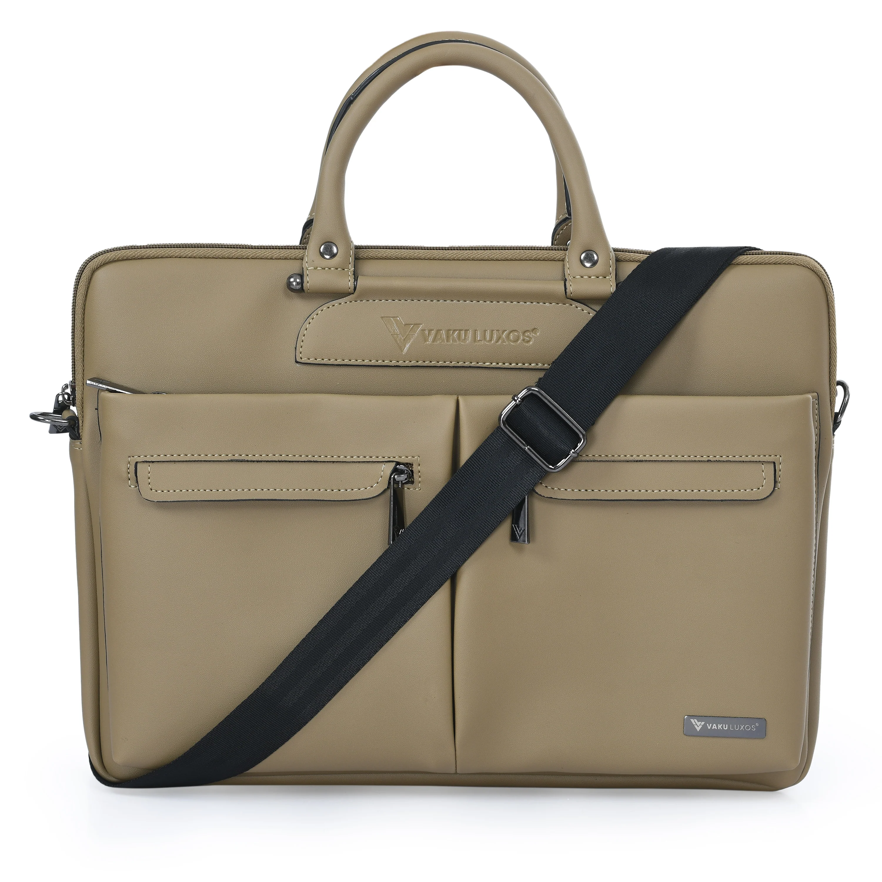 Vaku Luxos® Marcella 14 inch Laptop Bag Premium Laptop Messenger Bag For Men and Women - Image 17