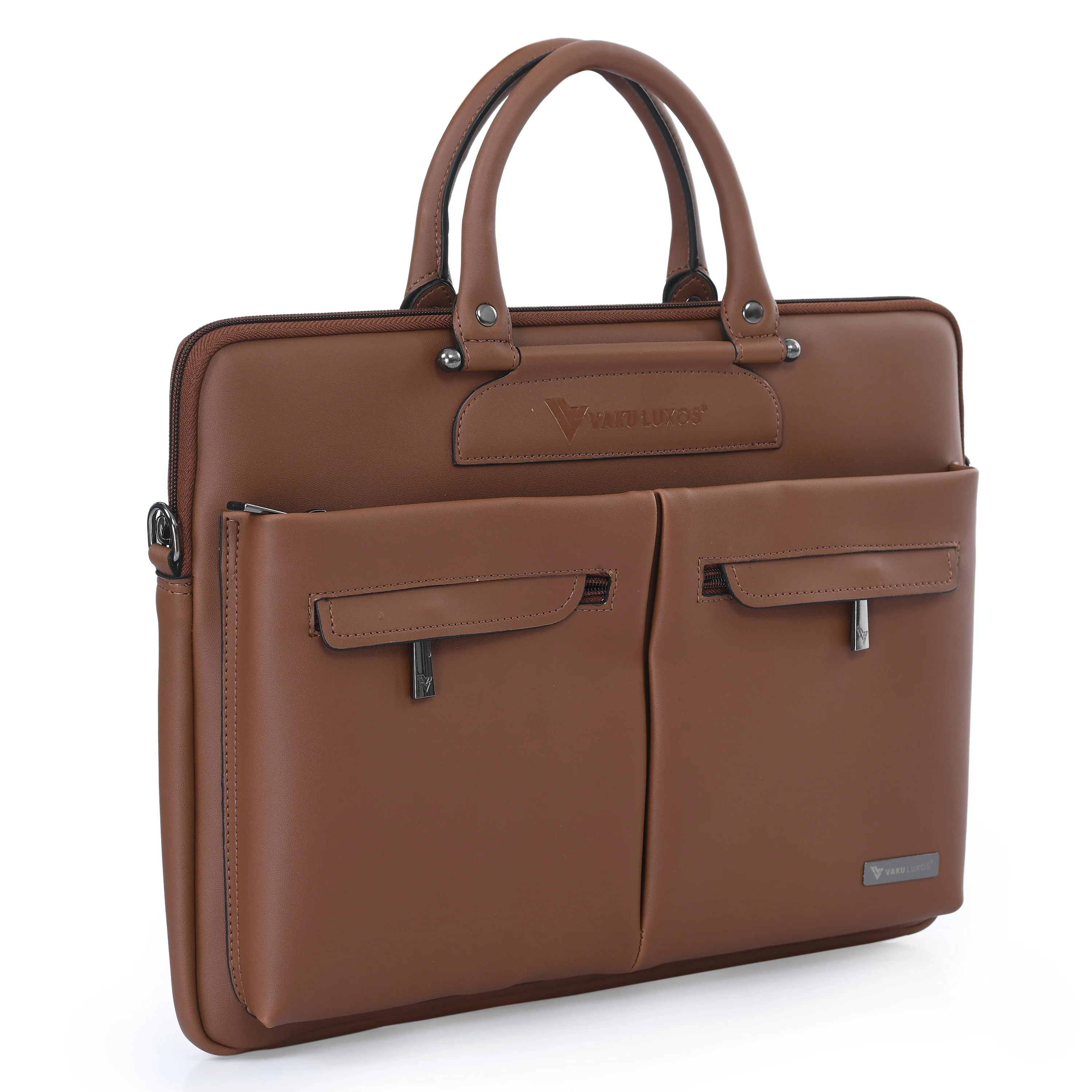 Vaku Luxos® Marcella 14 inch Laptop Bag Premium Laptop Messenger Bag For Men and Women - Image 21