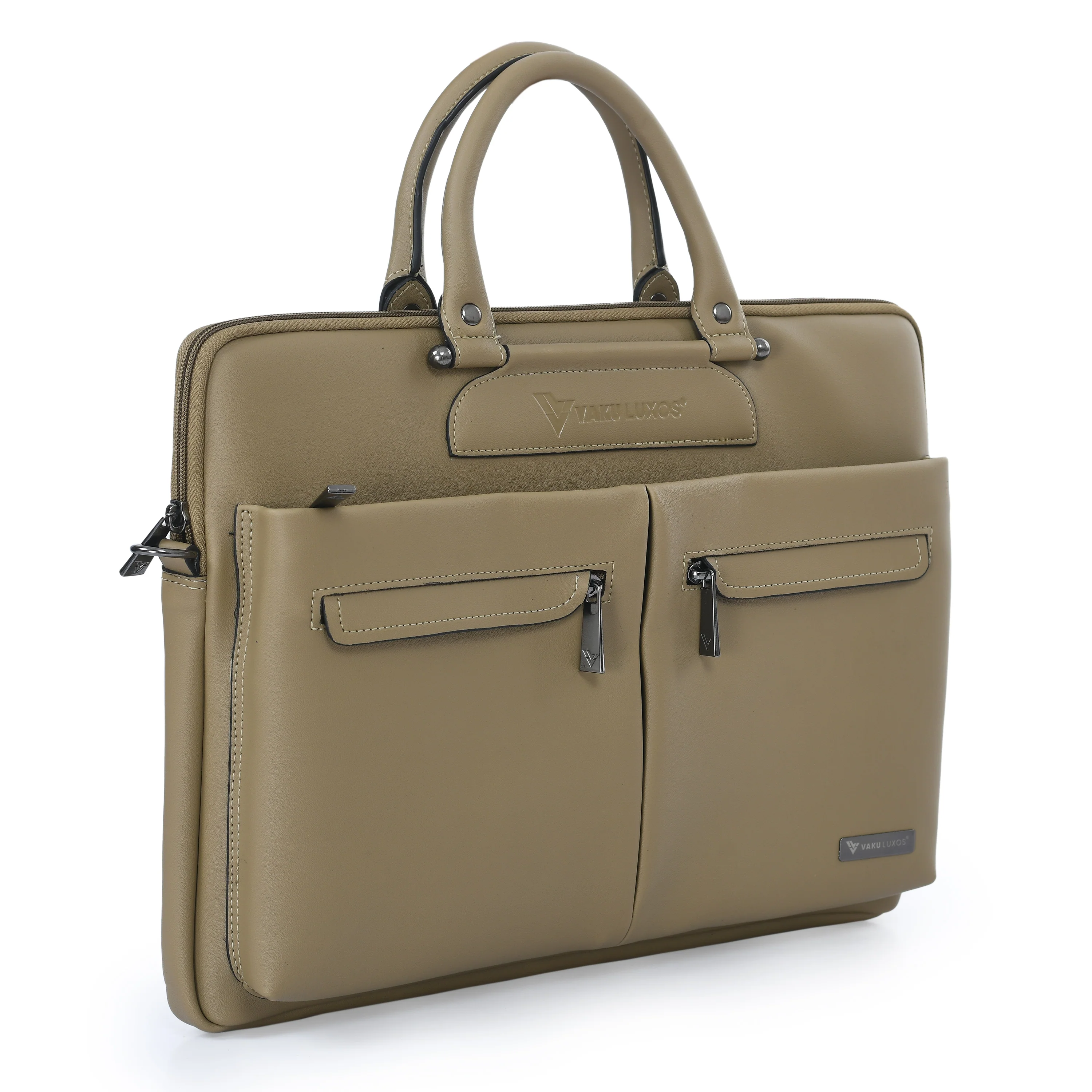 Vaku Luxos® Marcella 14 inch Laptop Bag Premium Laptop Messenger Bag For Men and Women - Image 7
