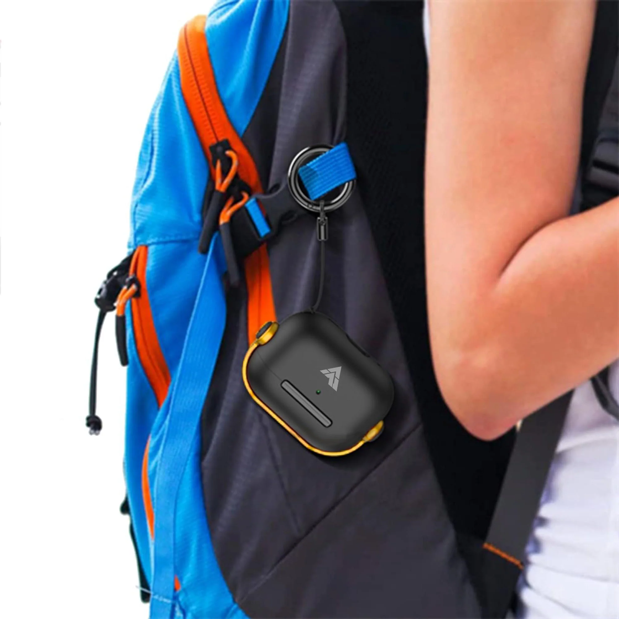 Vaku Luxos ® Neiro Lock Apple Airpods Pro 2 Tough Matte Shockproof Lock Cover Case with Wireless Charging Support - Image 12