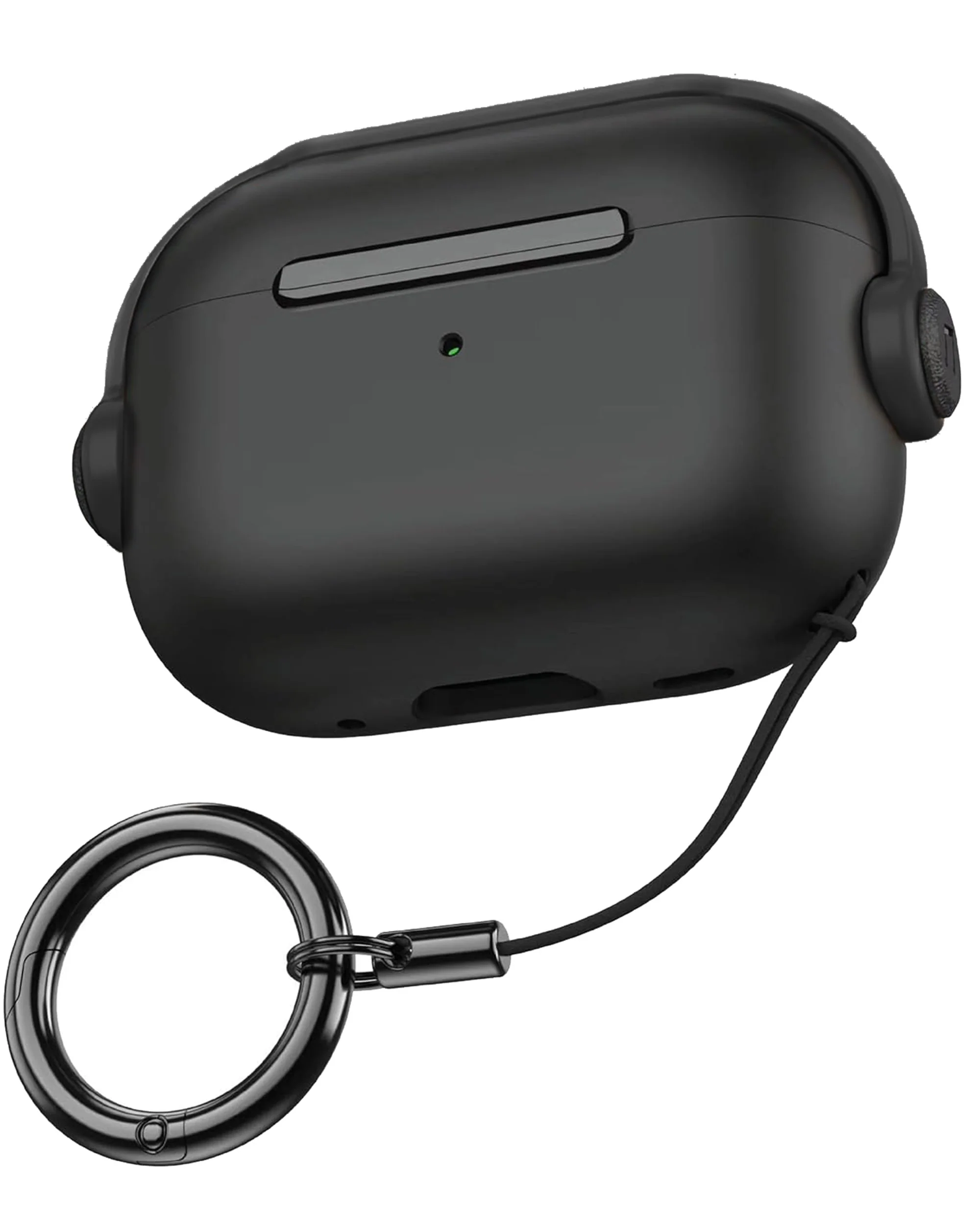 Vaku Luxos ® Neiro Lock Apple Airpods Pro 2 Tough Matte Shockproof Lock Cover Case with Wireless Charging Support - Image 2