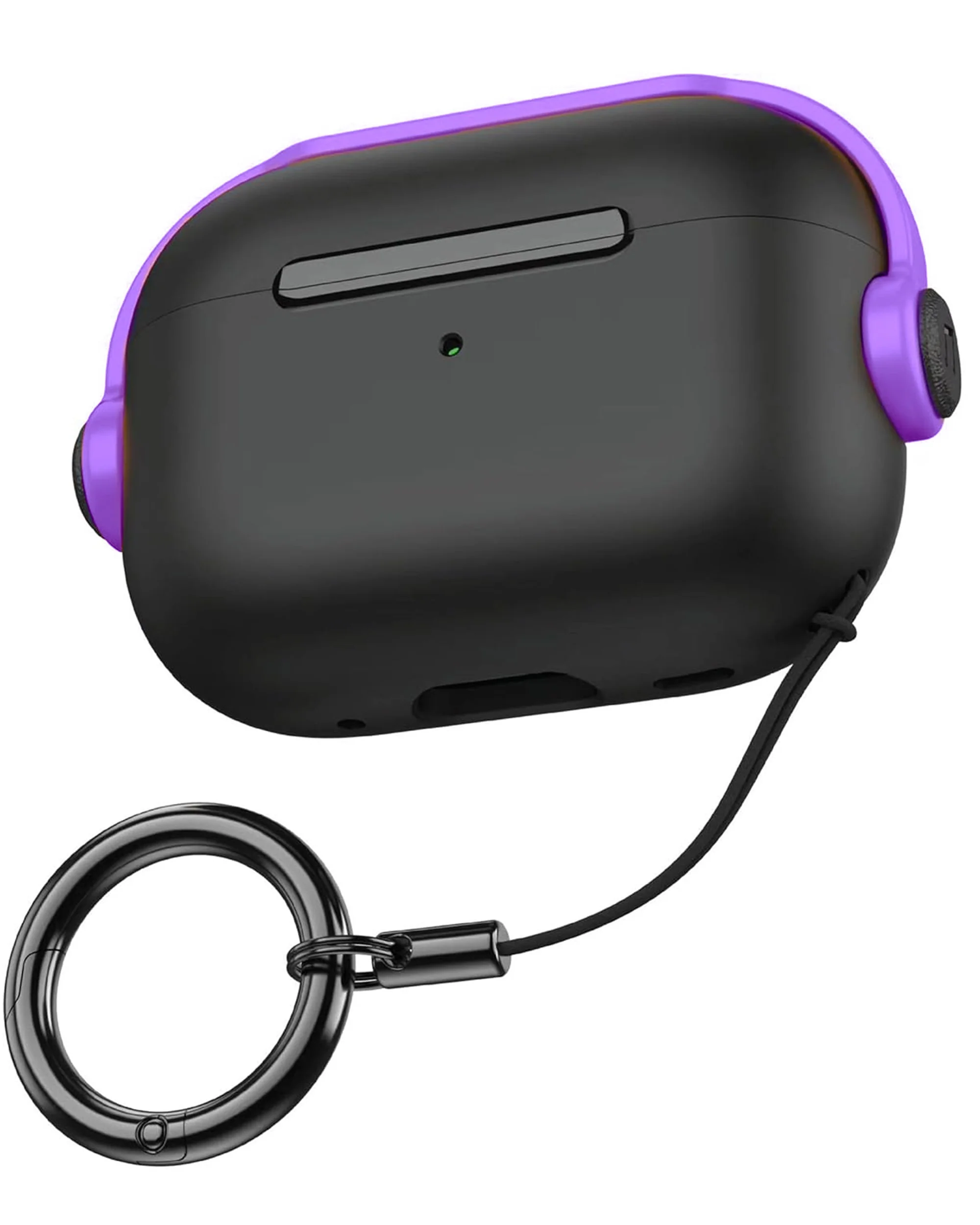 Vaku Luxos ® Neiro Lock Apple Airpods Pro 2 Tough Matte Shockproof Lock Cover Case with Wireless Charging Support - Image 7