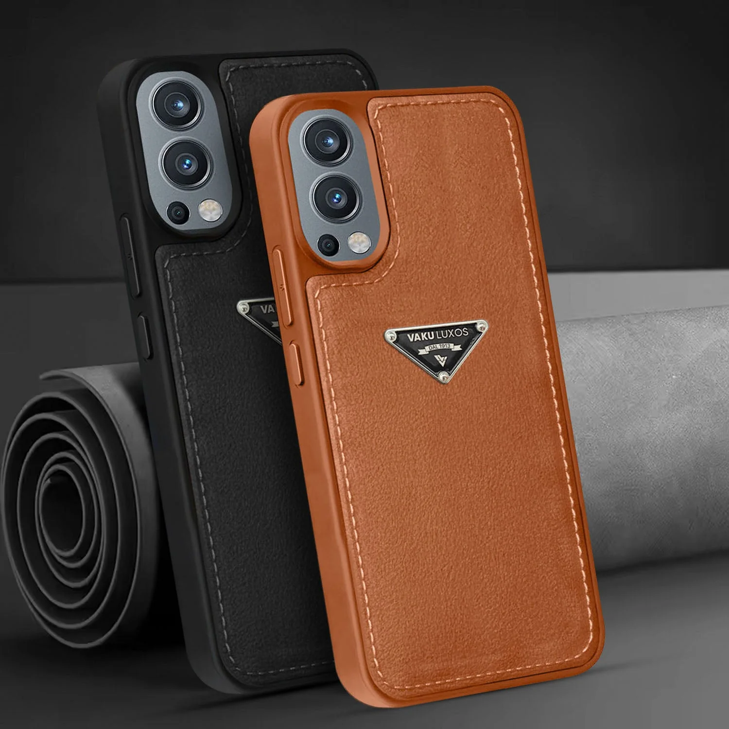 Vaku Luxos ® OnePlus Nord 2 Nyxen Premium Leather Stitched Back Cover - Image 11