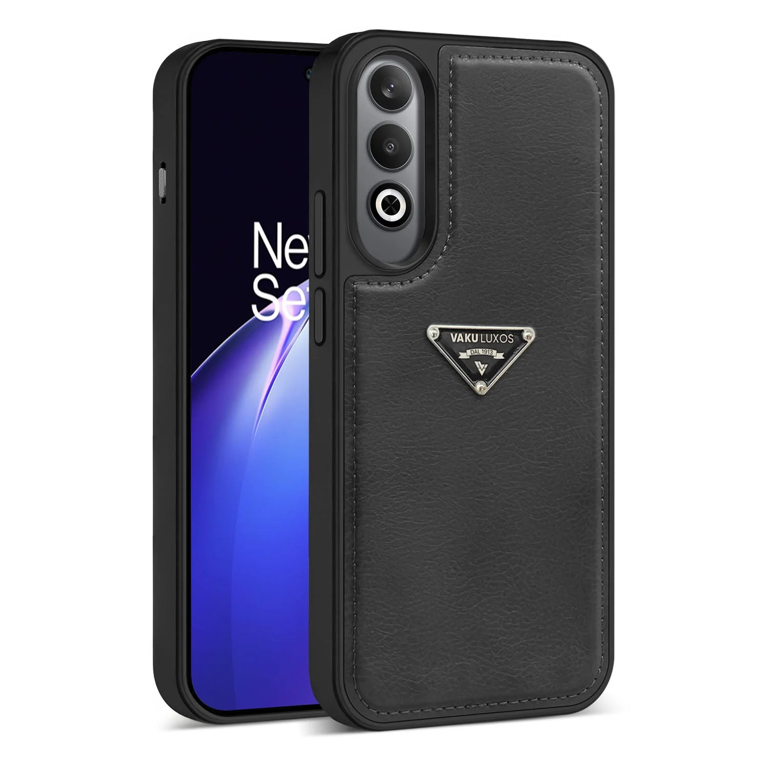 Vaku Luxos ® OnePlus Nord CE4 Nyxen Premium Leather Stitched Back Cover - Image 8
