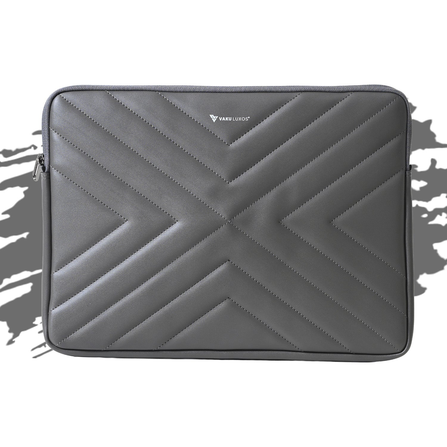 Vaku Luxos ® Signature V-Line Macbook Sleeve 13 | 14 inch Ultra-Thin Protection Sleeve - Image 4