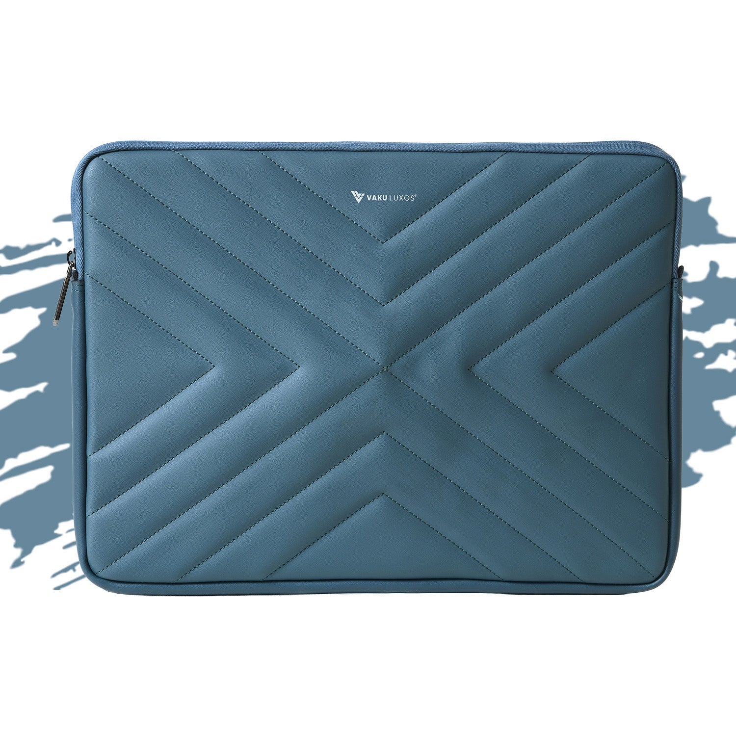 Vaku Luxos ® Signature V-Line Macbook Sleeve 15 | 16 inch Ultra-Thin Protection Sleeve - Image 3