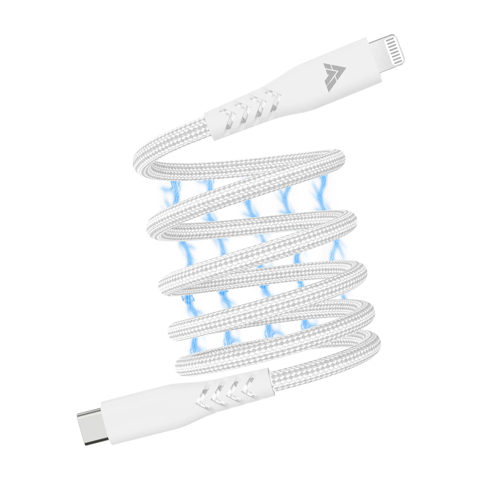 Vaku Luxos ® SNAPPY Magnetic Auto-Fold Type C to Lightning Fast Charging Original iPhone Charger Cable - Image 12