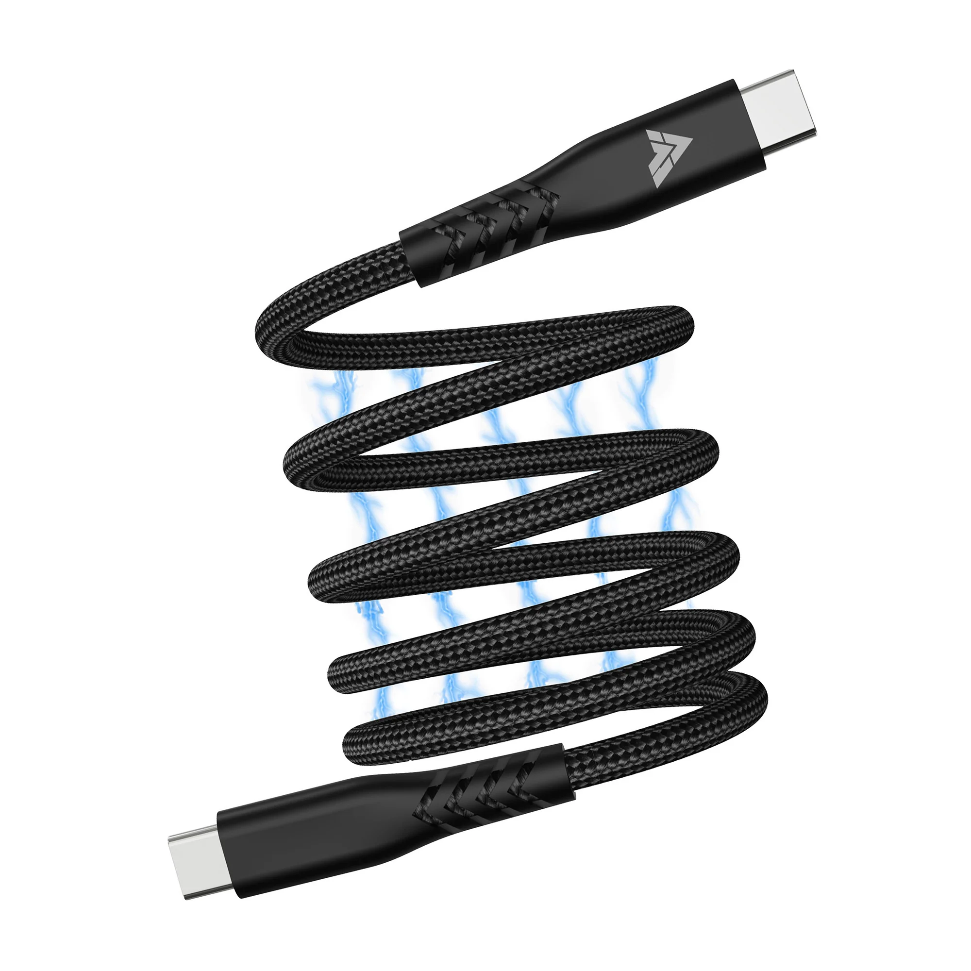 Vaku Luxos ® Snappy Magnetic Auto-Fold Type C to Type C Fast Charging Original iPhone Charger Cable - Image 11