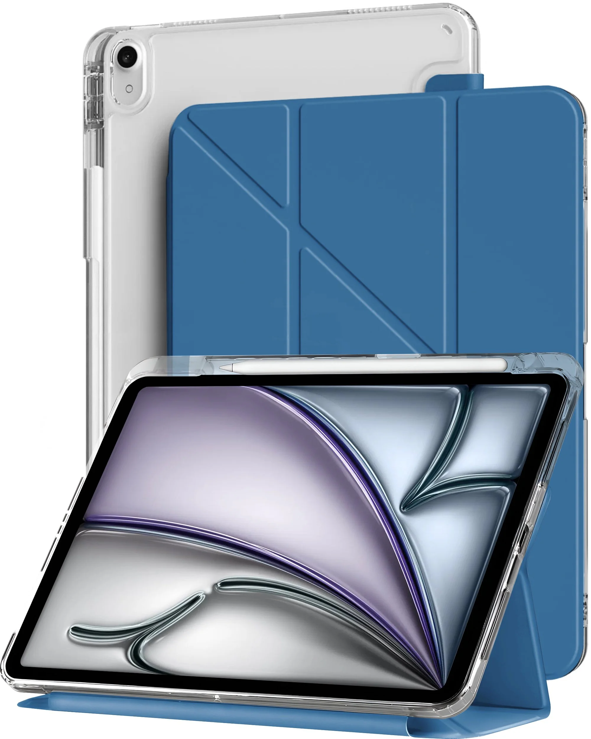 Vaku Luxos ® TRANSLUVO Y-FOLD iPad (A16) 11th/10th Generation (2025/2022) Free-Angle Viewing with Adjustable Stand Case - Image 2