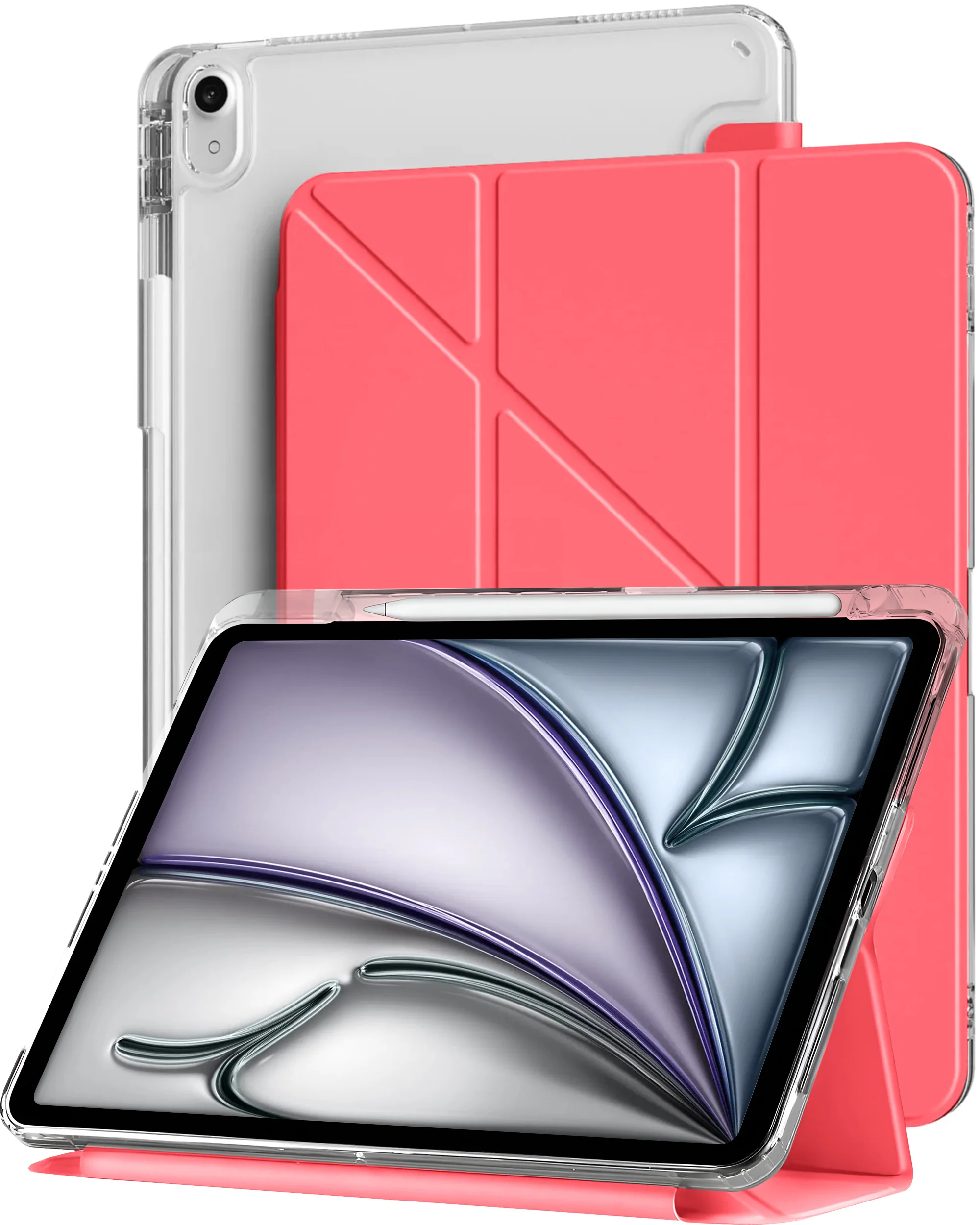 Vaku Luxos ® TRANSLUVO Y-FOLD iPad (A16) 11th/10th Generation (2025/2022) Free-Angle Viewing with Adjustable Stand Case - Image 3
