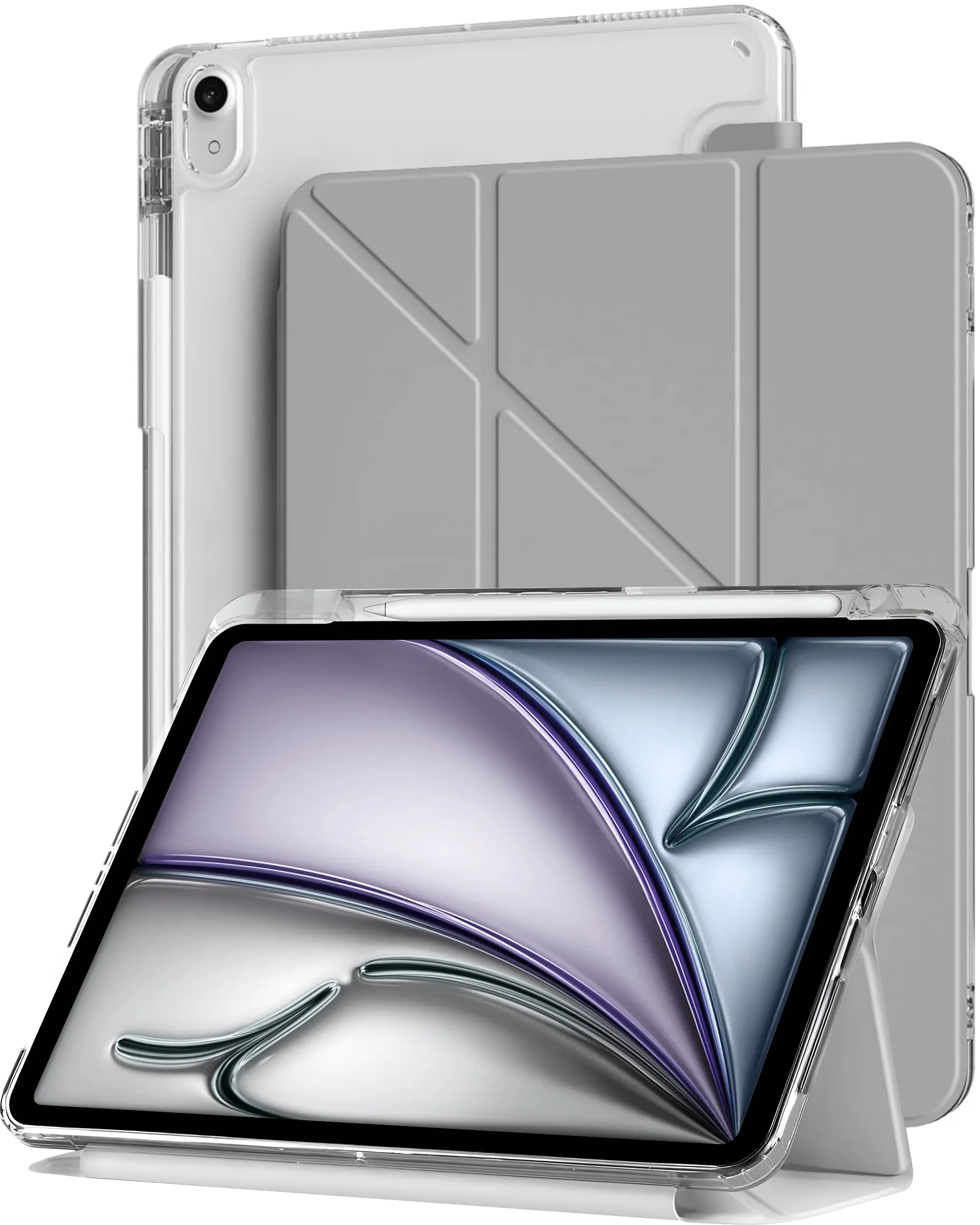 Vaku Luxos ® TRANSLUVO Y-FOLD iPad (A16) 11th/10th Generation (2025/2022) Free-Angle Viewing with Adjustable Stand Case - Image 5