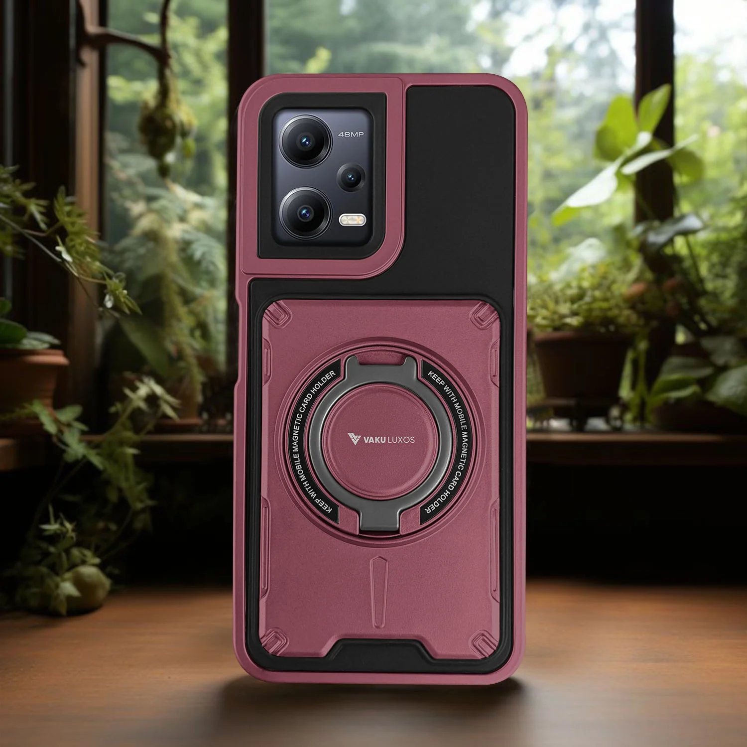 Vaku Luxos ® Xiaomi Redmi Note 12 Pro Axion Armor Military Grade Protective Back Cover - Image 12