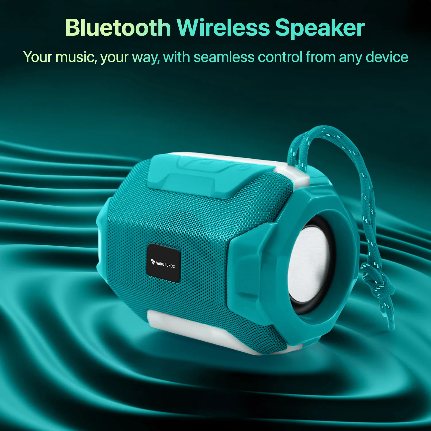 Vaku Luxos ® Audilo 10W RMS Wireless Bluetooth Speaker - Image 5