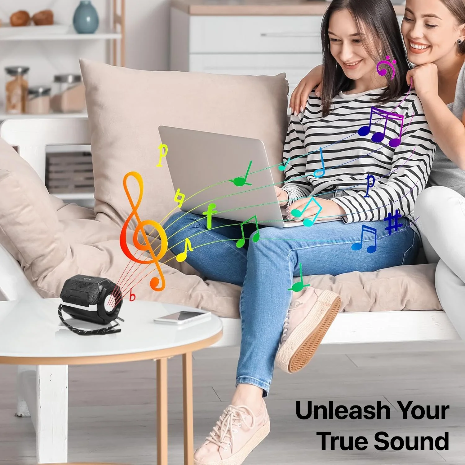 Vaku Luxos ® Audilo 10W RMS Wireless Bluetooth Speaker - Image 7