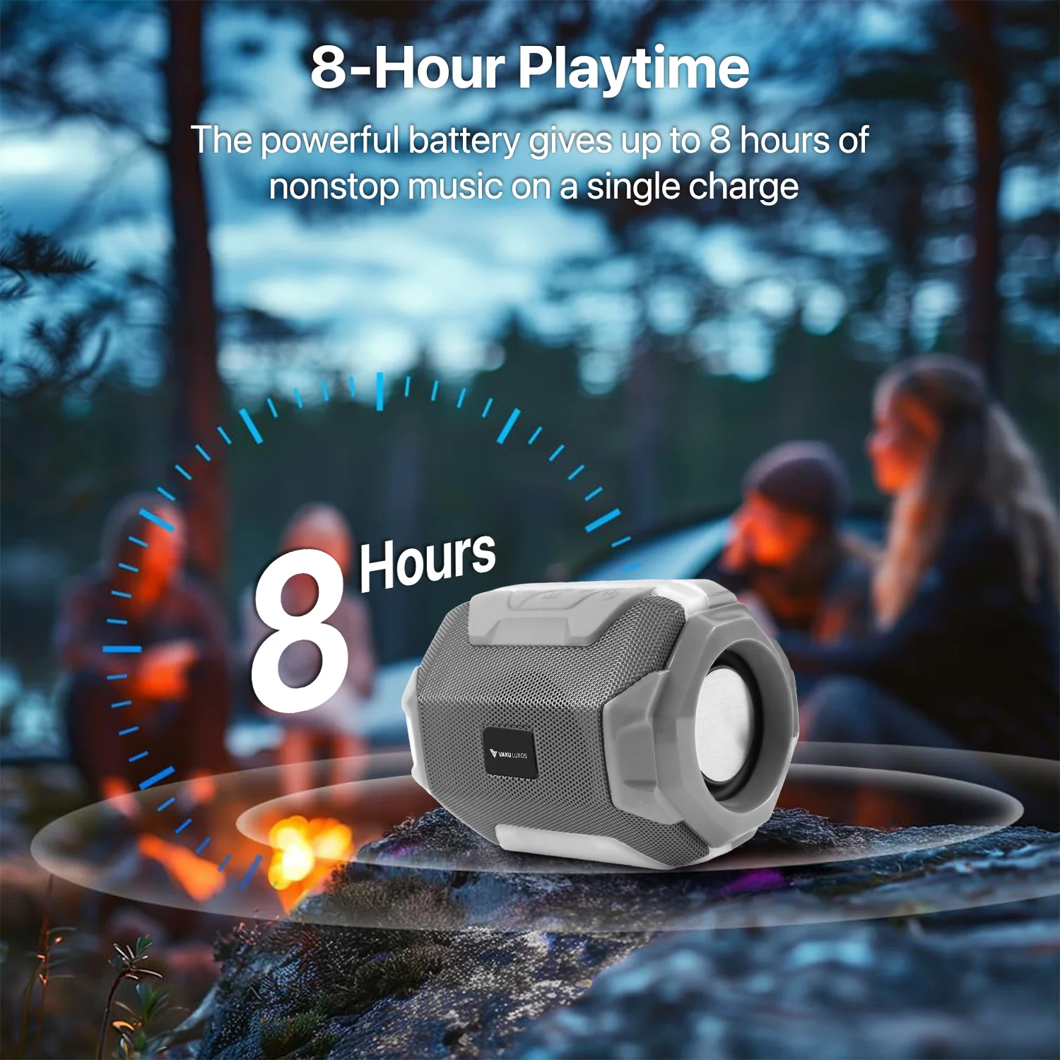 Vaku Luxos ® Audilo 10W RMS Wireless Bluetooth Speaker - Image 9