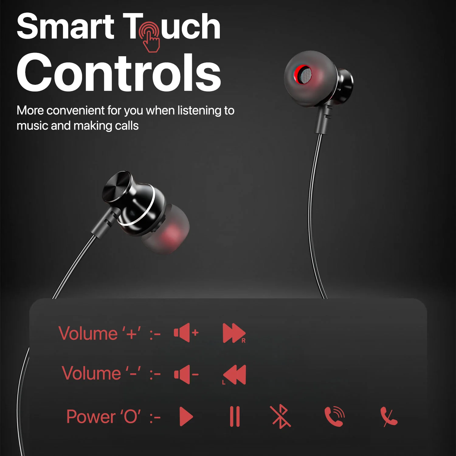 Vaku Luxos ® BeatriX Wireless Neckband Earphones - Image 6