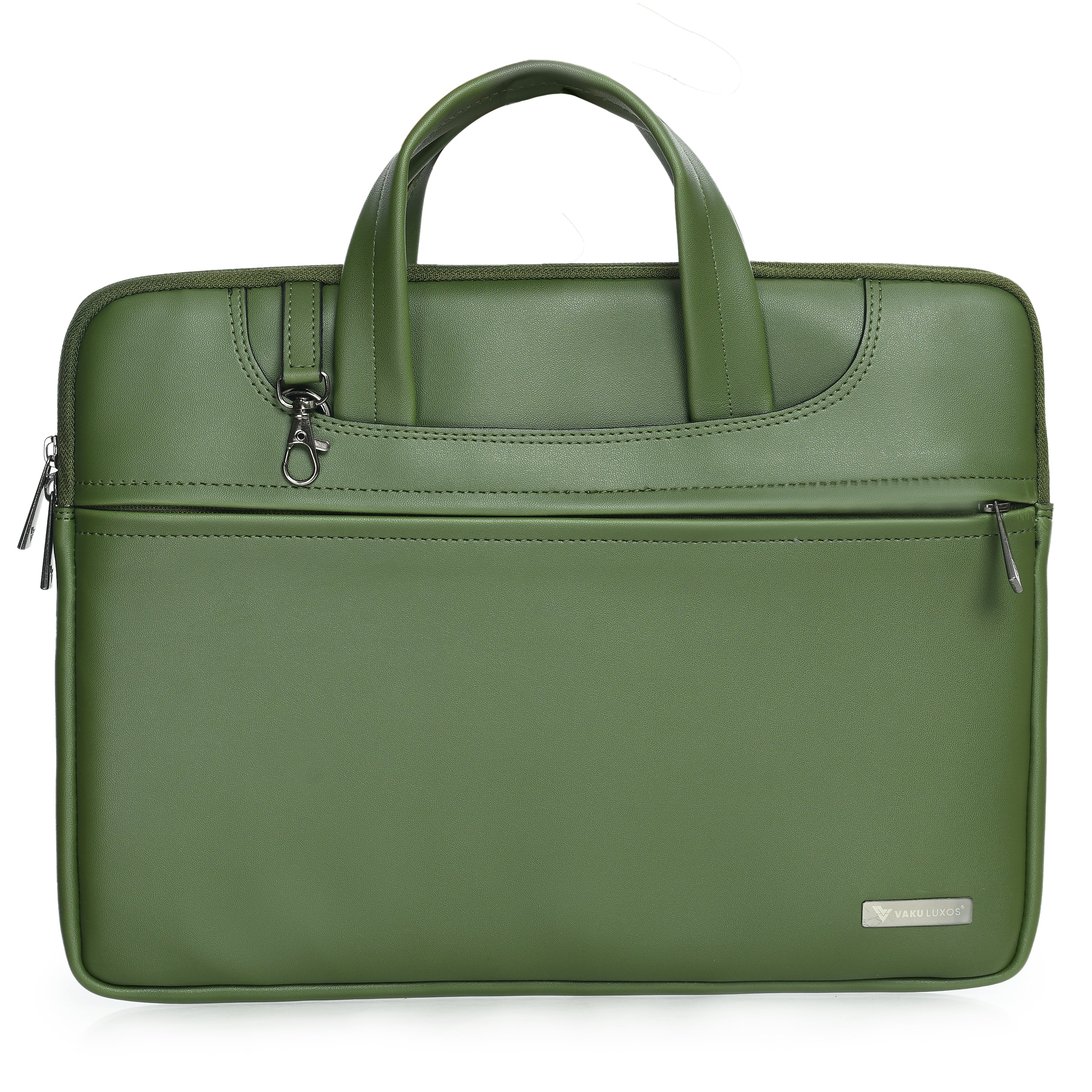 Vaku Luxos ® DA Italiano 14 inch Laptop Bag Premium Laptop Messenger Bag For Men and Women - Image 13
