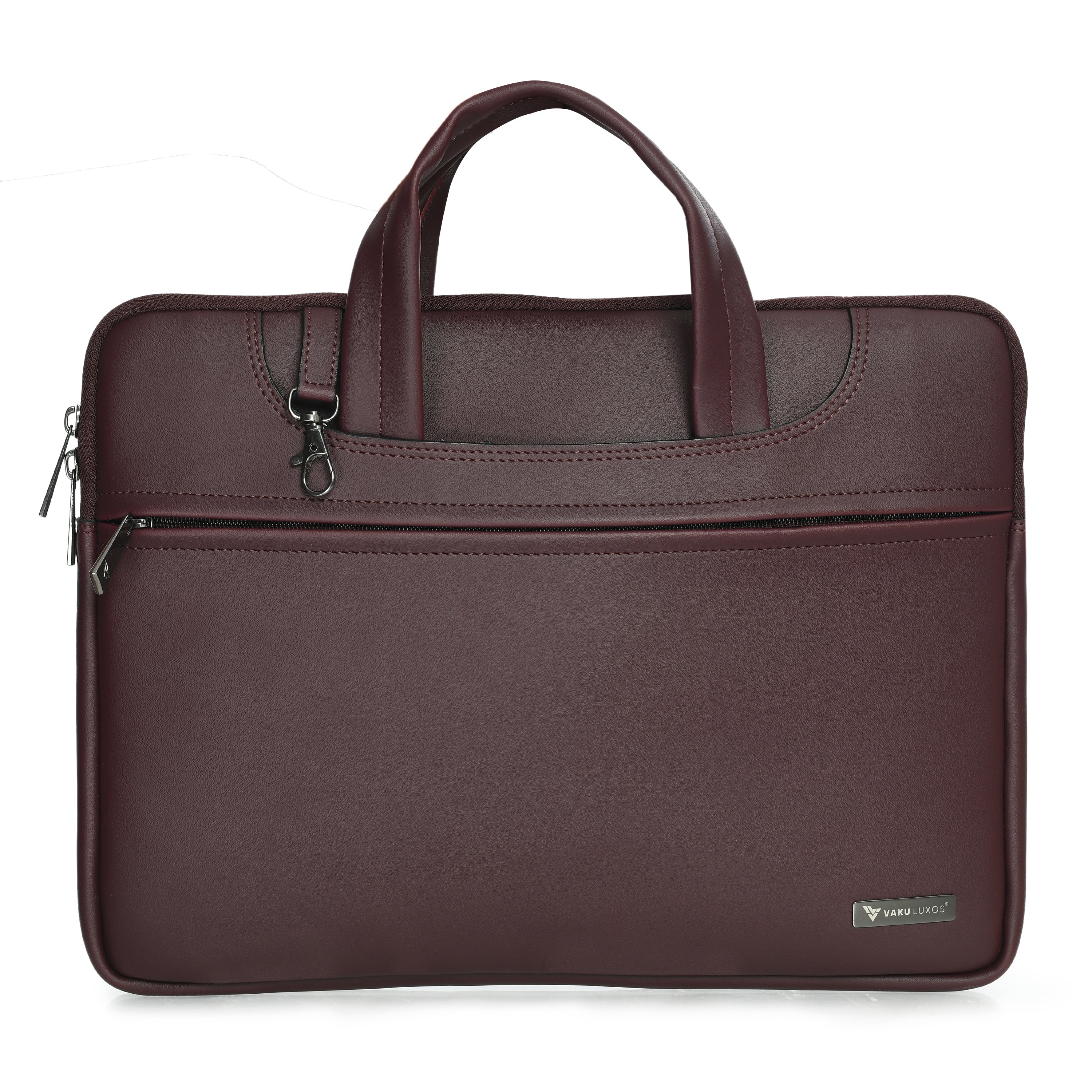 Vaku Luxos ® DA Italiano 14 inch Laptop Bag Premium Laptop Messenger Bag For Men and Women - Image 28