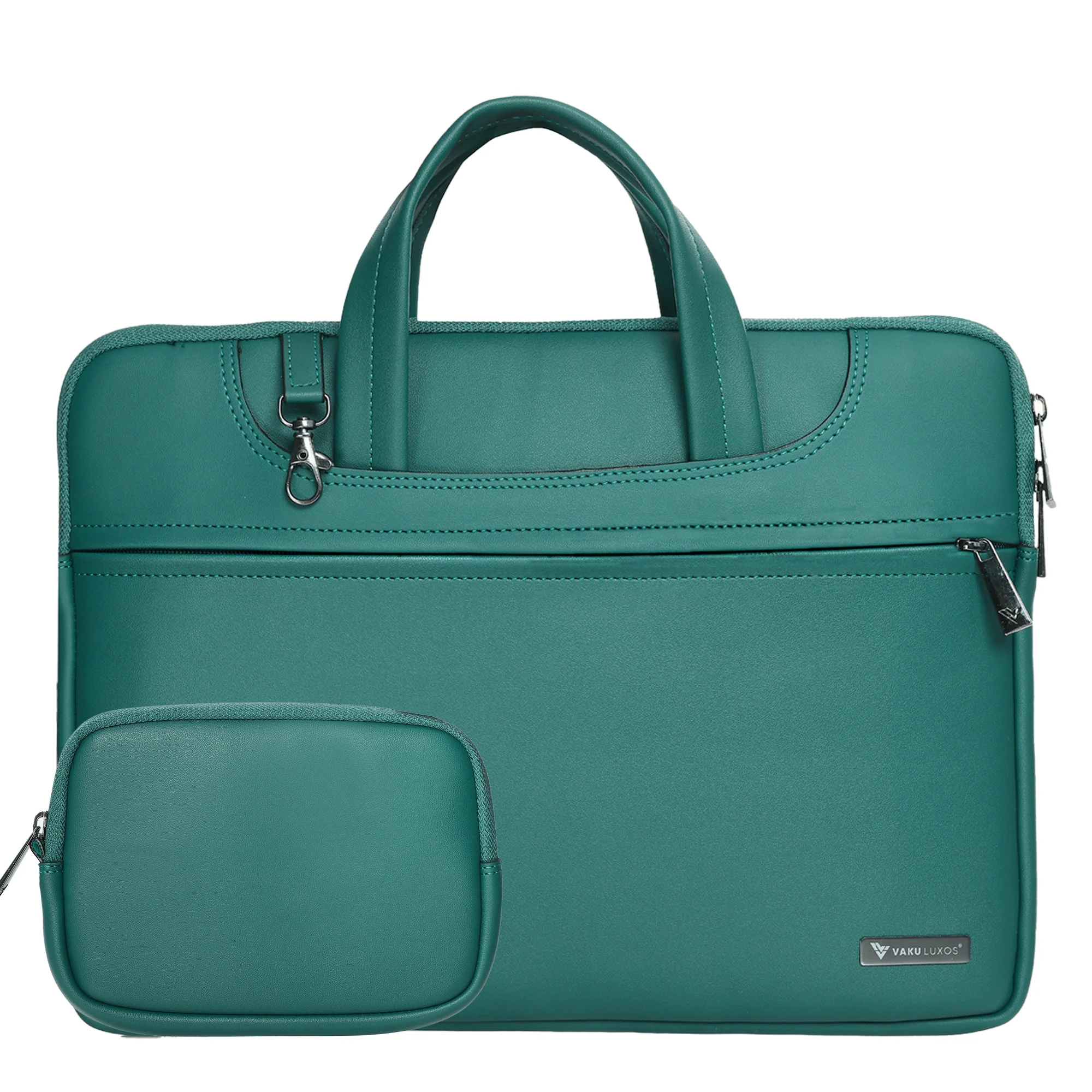Vaku Luxos ® DA Italiano 14 inch Laptop Bag Premium Laptop Messenger Bag For Men and Women - Image 29