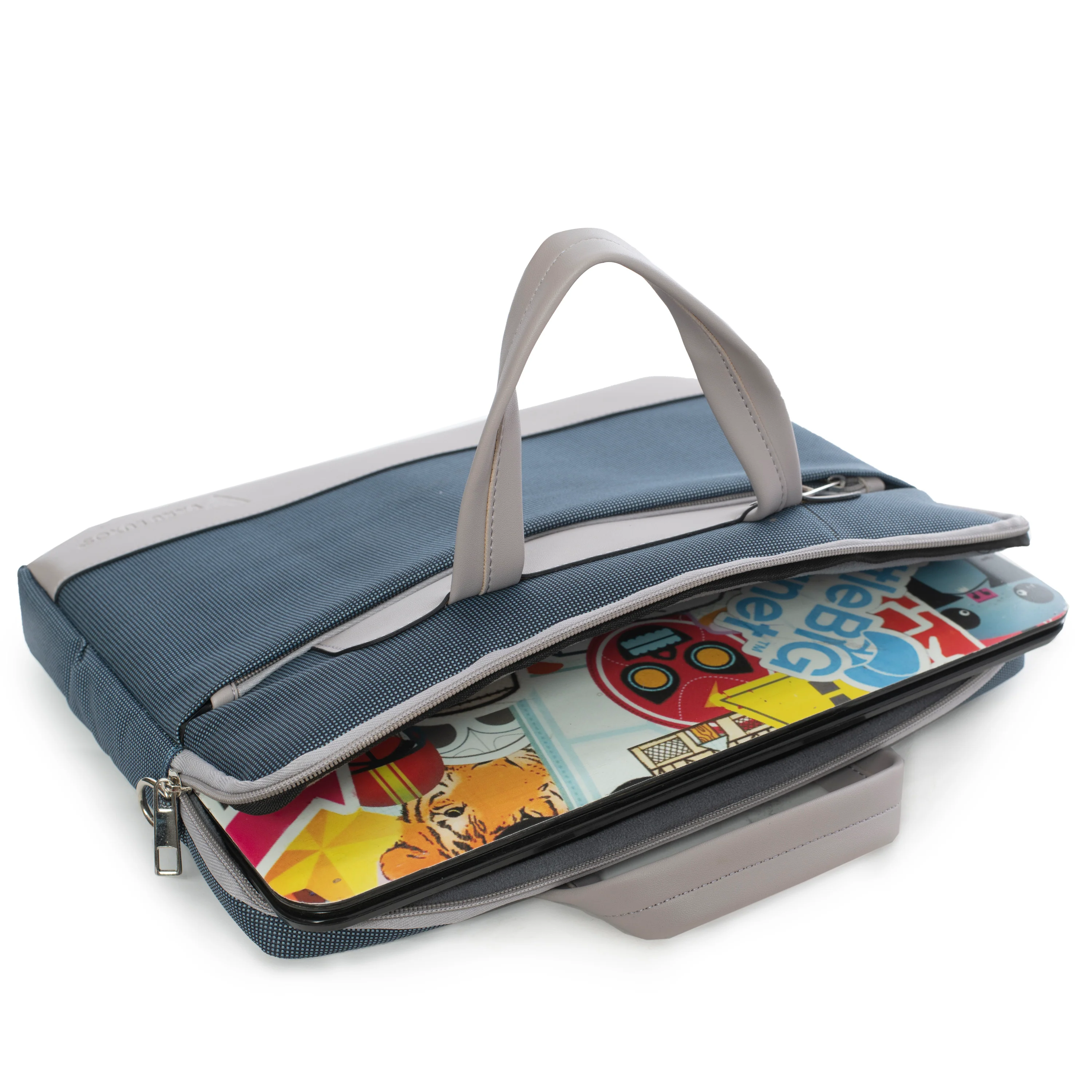 Vaku Luxos® DA SALERNO Sleeve with Strap highly durable Compatilbe for Macbook 13|14" - Image 11