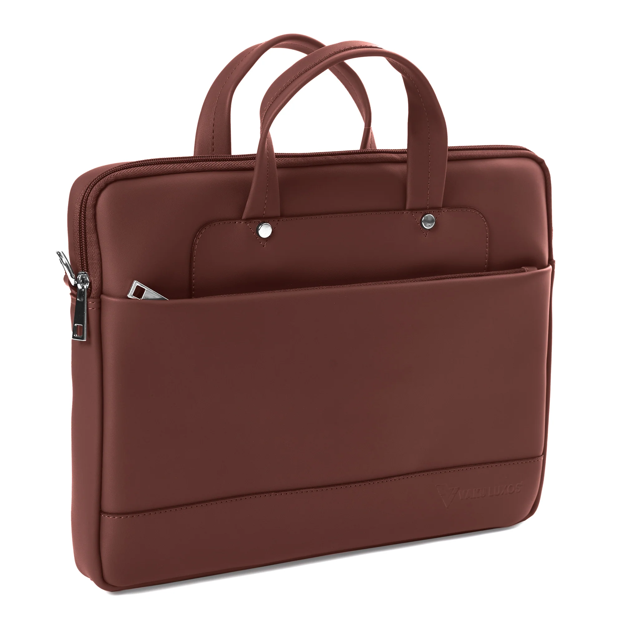 Vaku Luxos ® Fabino 14 inch Laptop Bag Premium Laptop Sleeve Messenger Bag - Image 14
