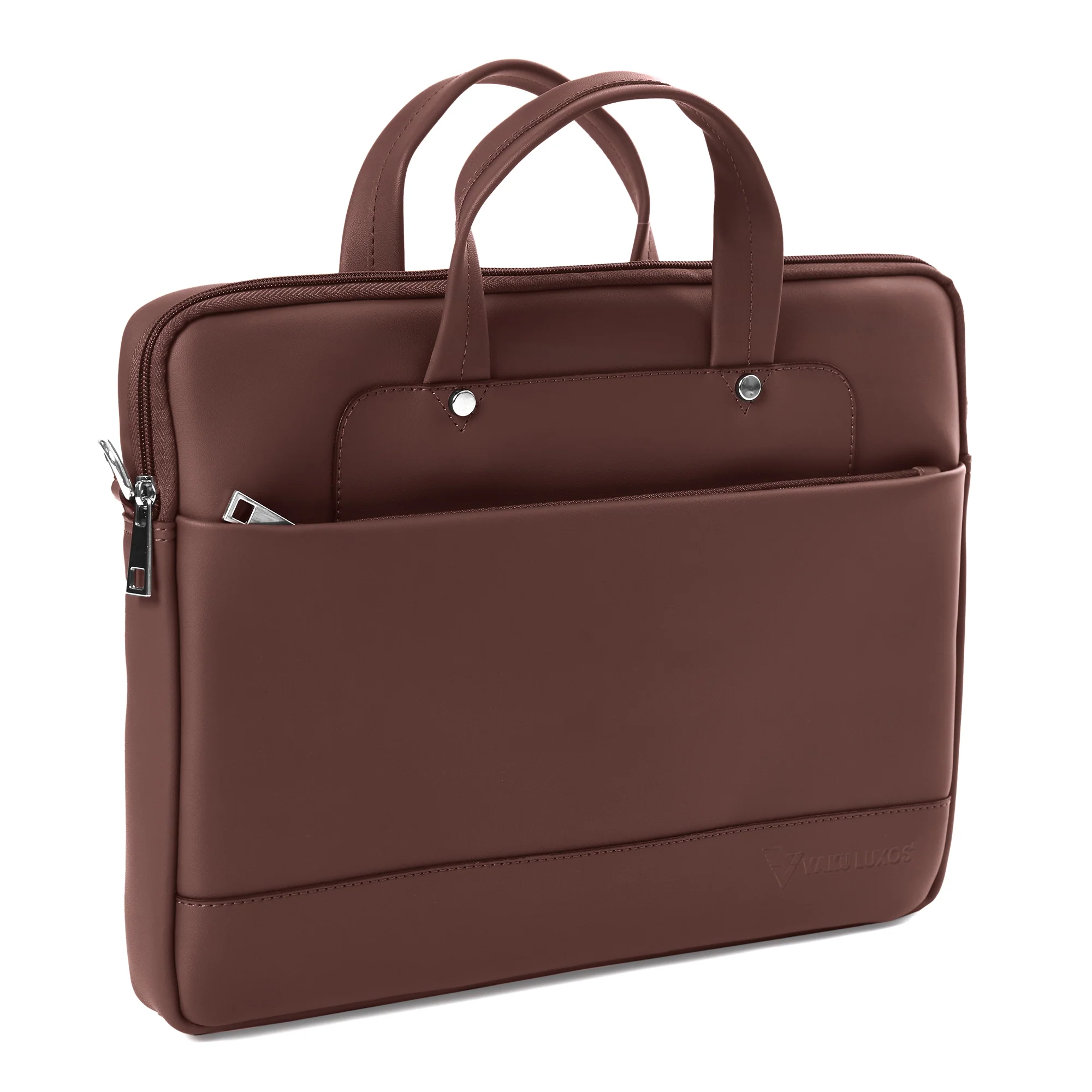 Vaku Luxos ® Fabino 14 inch Laptop Bag Premium Laptop Sleeve Messenger Bag - Image 16