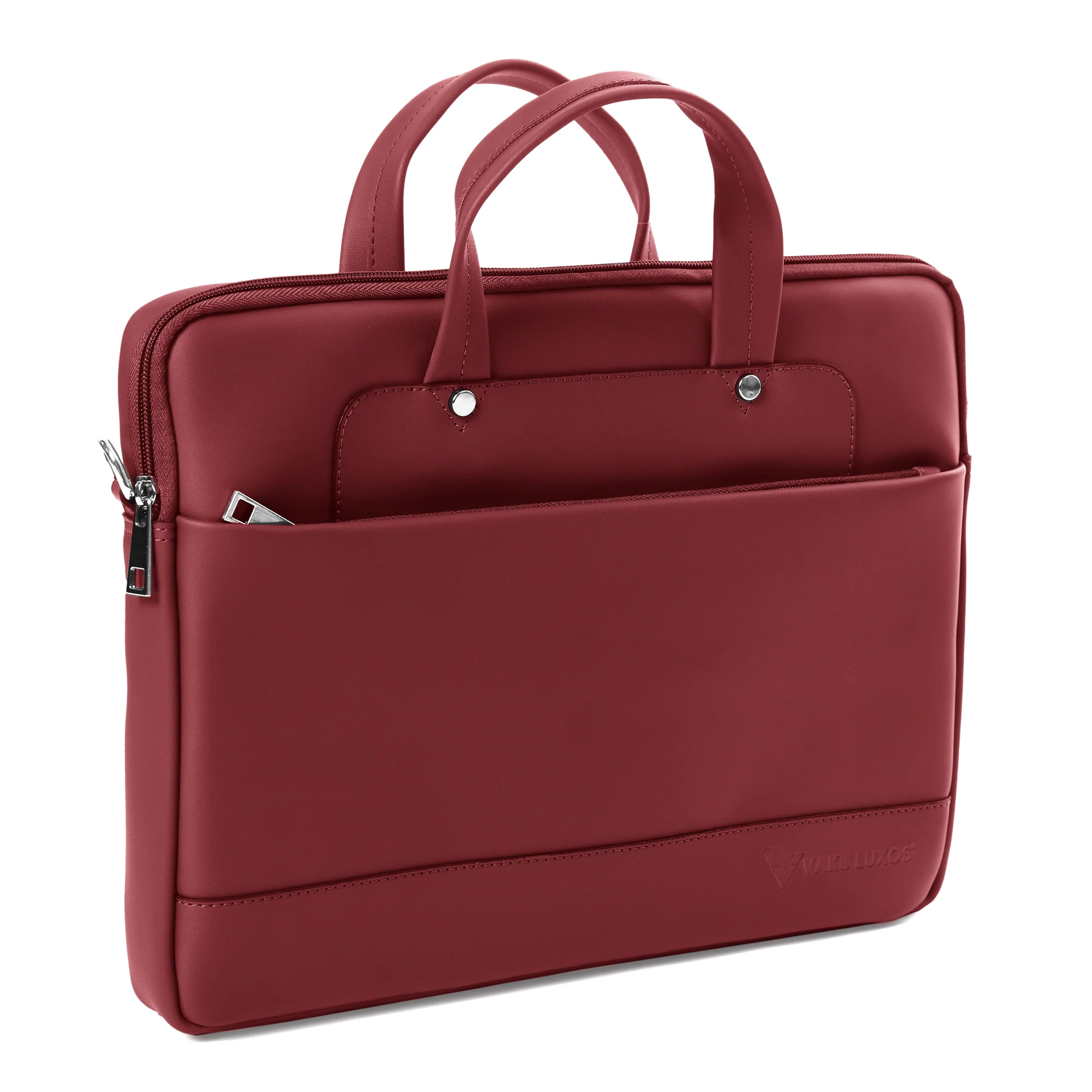 Vaku Luxos ® Fabino 14 inch Laptop Bag Premium Laptop Sleeve Messenger Bag - Image 18