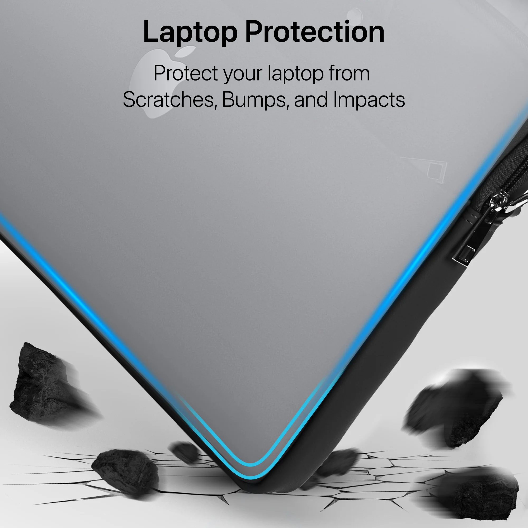 Vaku Luxos ® Fabino 14 inch Laptop Bag Premium Laptop Sleeve Messenger Bag - Image 4