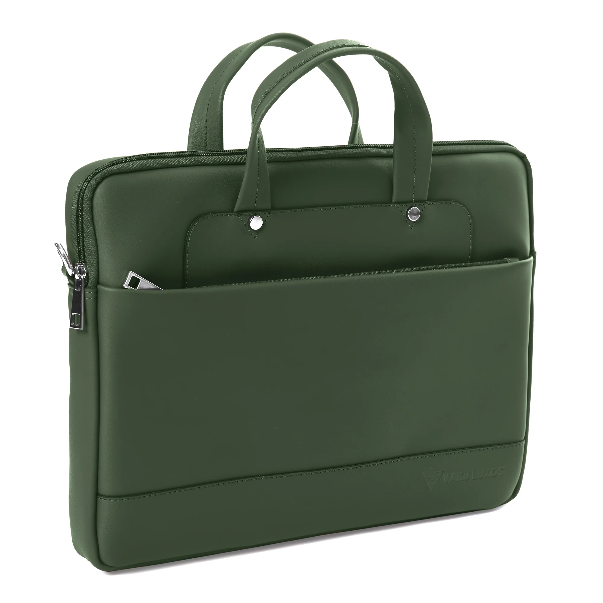 Vaku Luxos ® Fabino 14 inch Laptop Bag Premium Laptop Sleeve Messenger Bag - Image 8