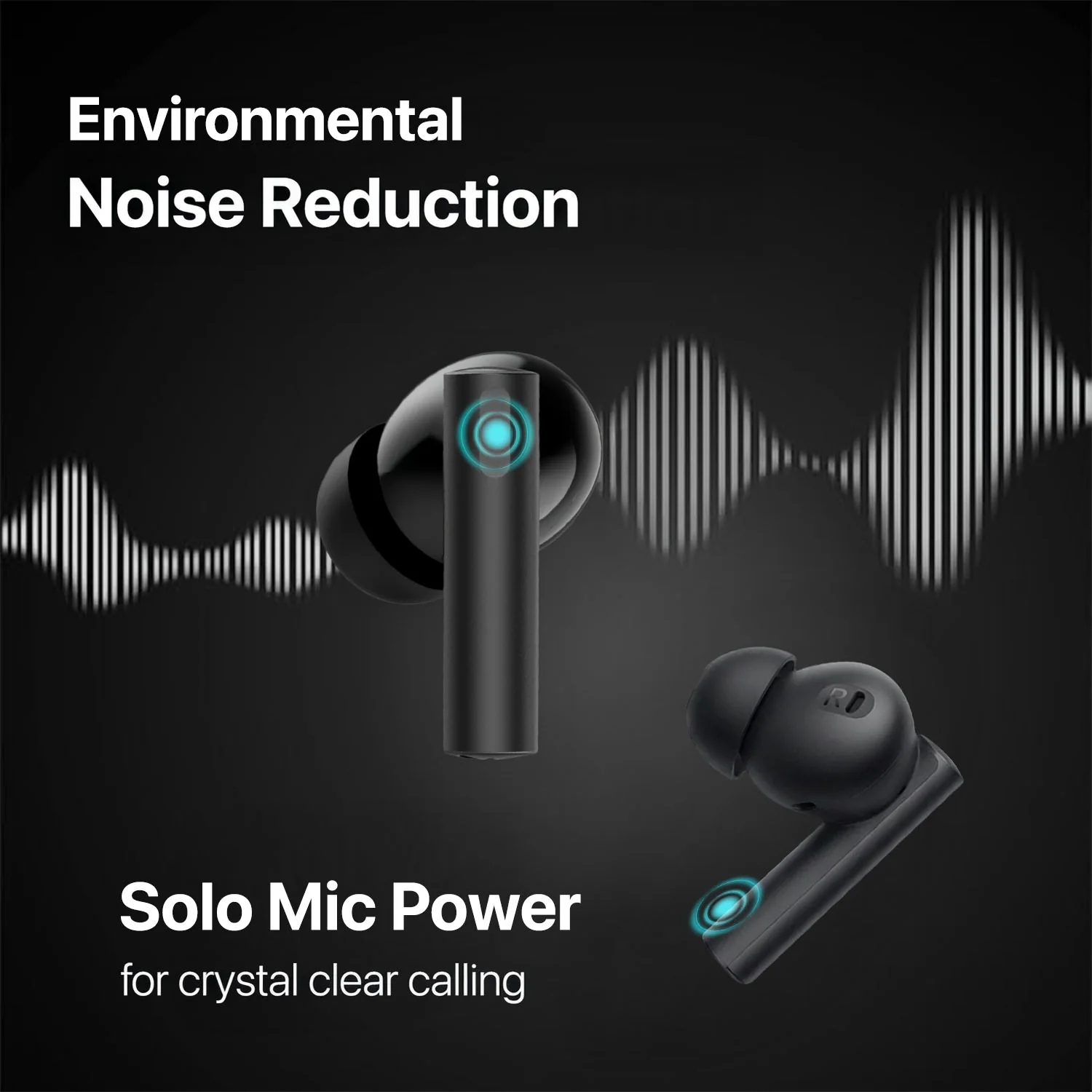 Vaku Luxos ® FERROX True Wireless Earbuds with Smart Touch Controls - Image 4