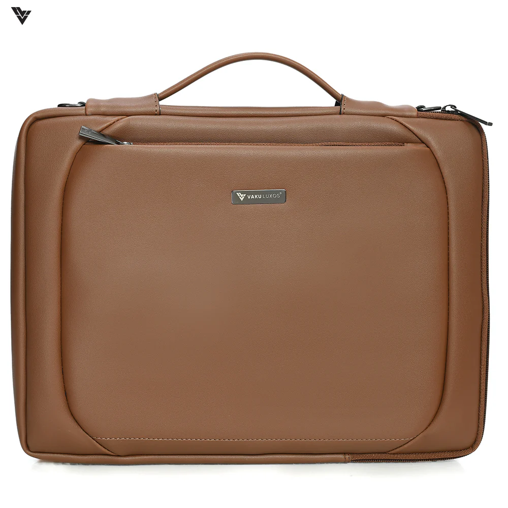 Vaku® La Romani 14 inch Laptop Bag Premium Laptop Messenger Bag For Men and Women - Image 11