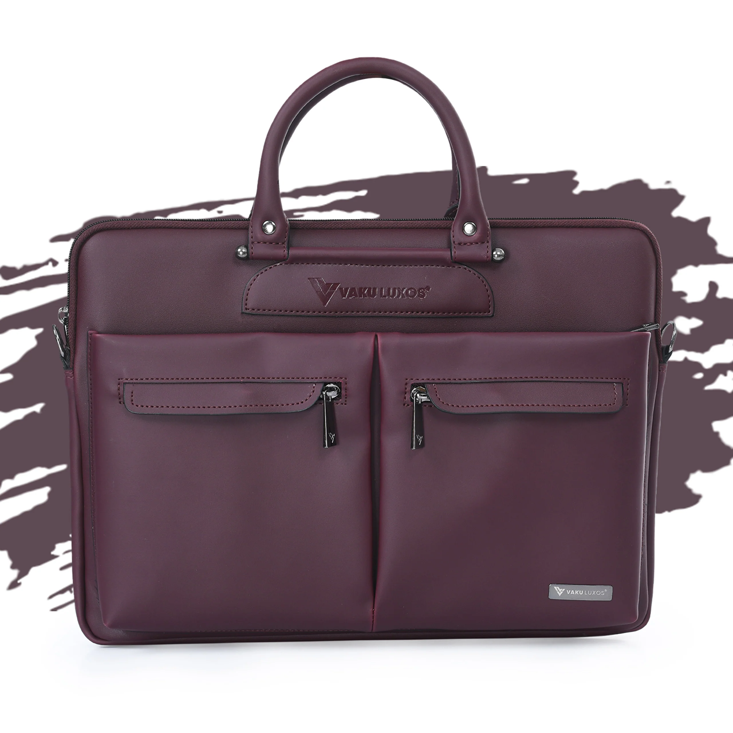 Vaku Luxos ® Marcella 16 inch Laptop Bag Sleeve Premium Messenger Bag - Image 12