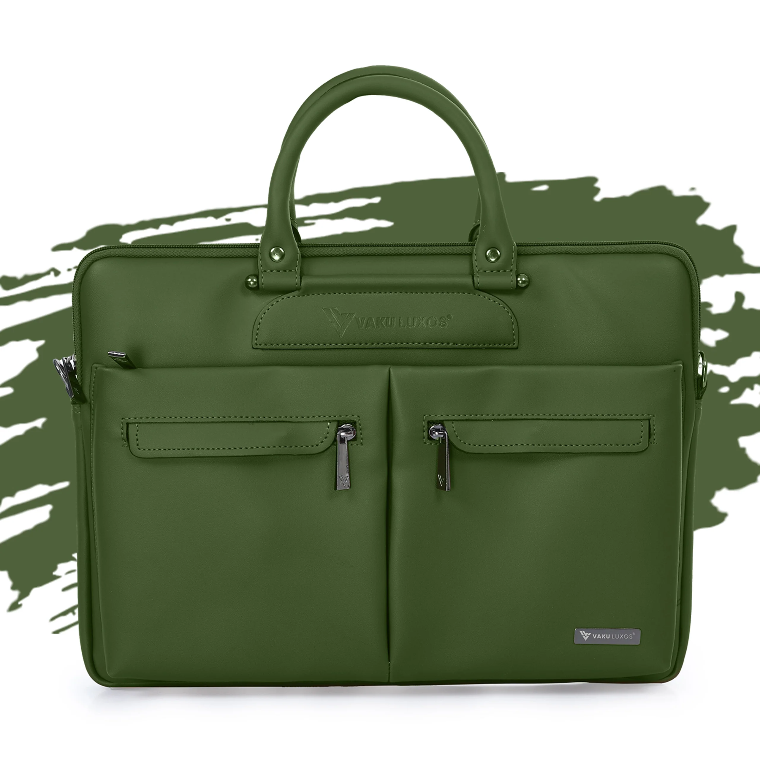 Vaku Luxos ® Marcella 16 inch Laptop Bag Sleeve Premium Messenger Bag - Image 13