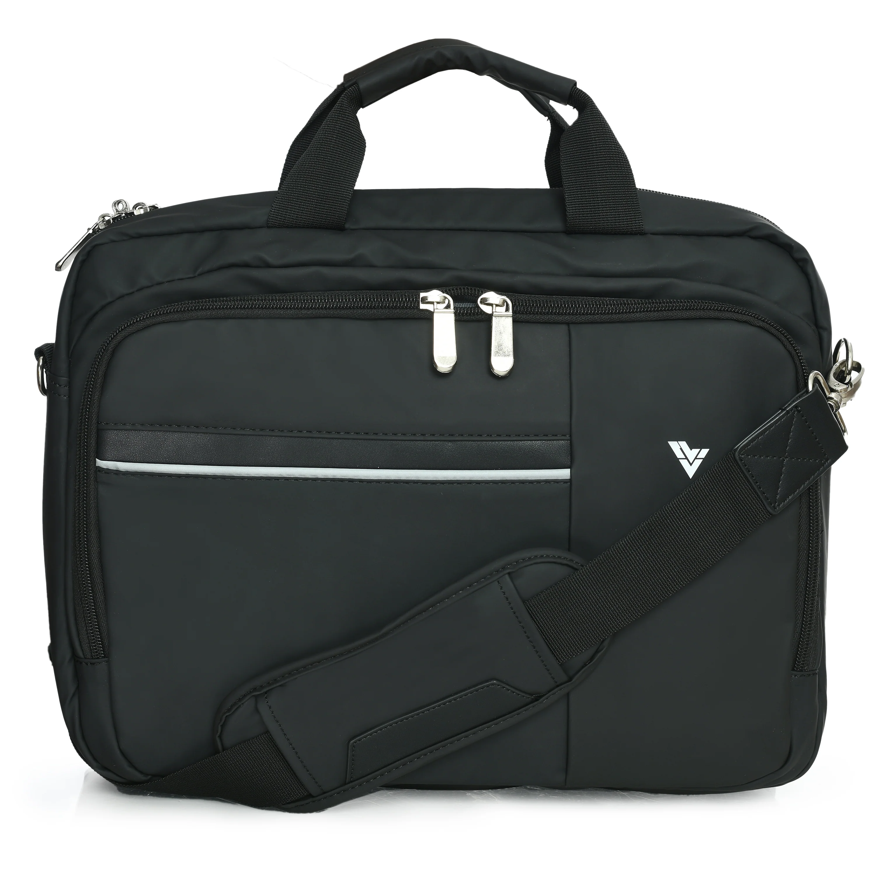 Vaku Luxos® MARSEILLE Sleeve with Strap highly durable Compatilbe for Macbook 13|14" - Black - Image 3